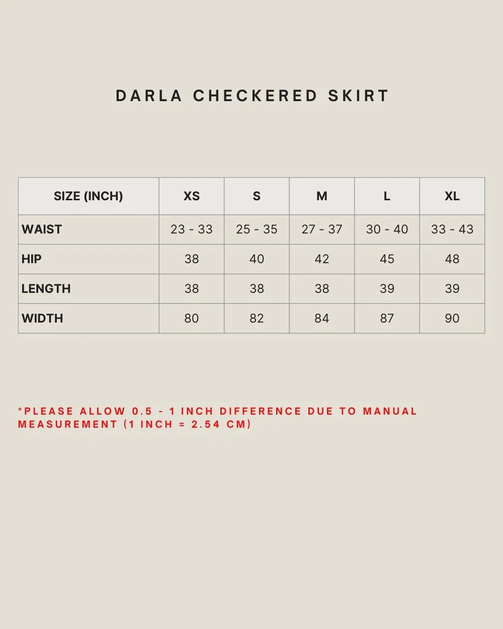 DARLA CHECKERED SKIRT IN HONEY MUSTARD - Image 6