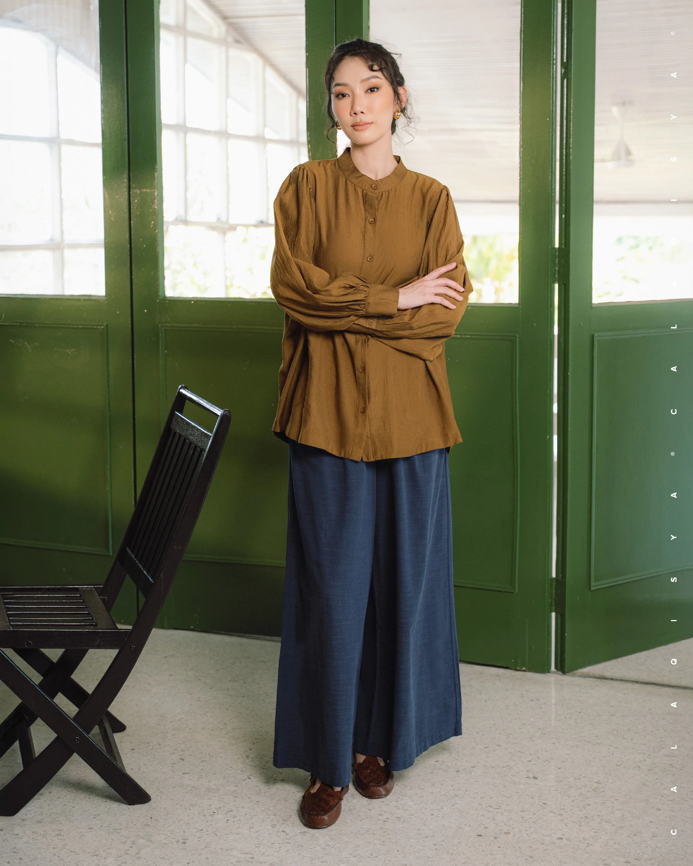 DOE PANTS IN MARITIME BLUE - Image 2