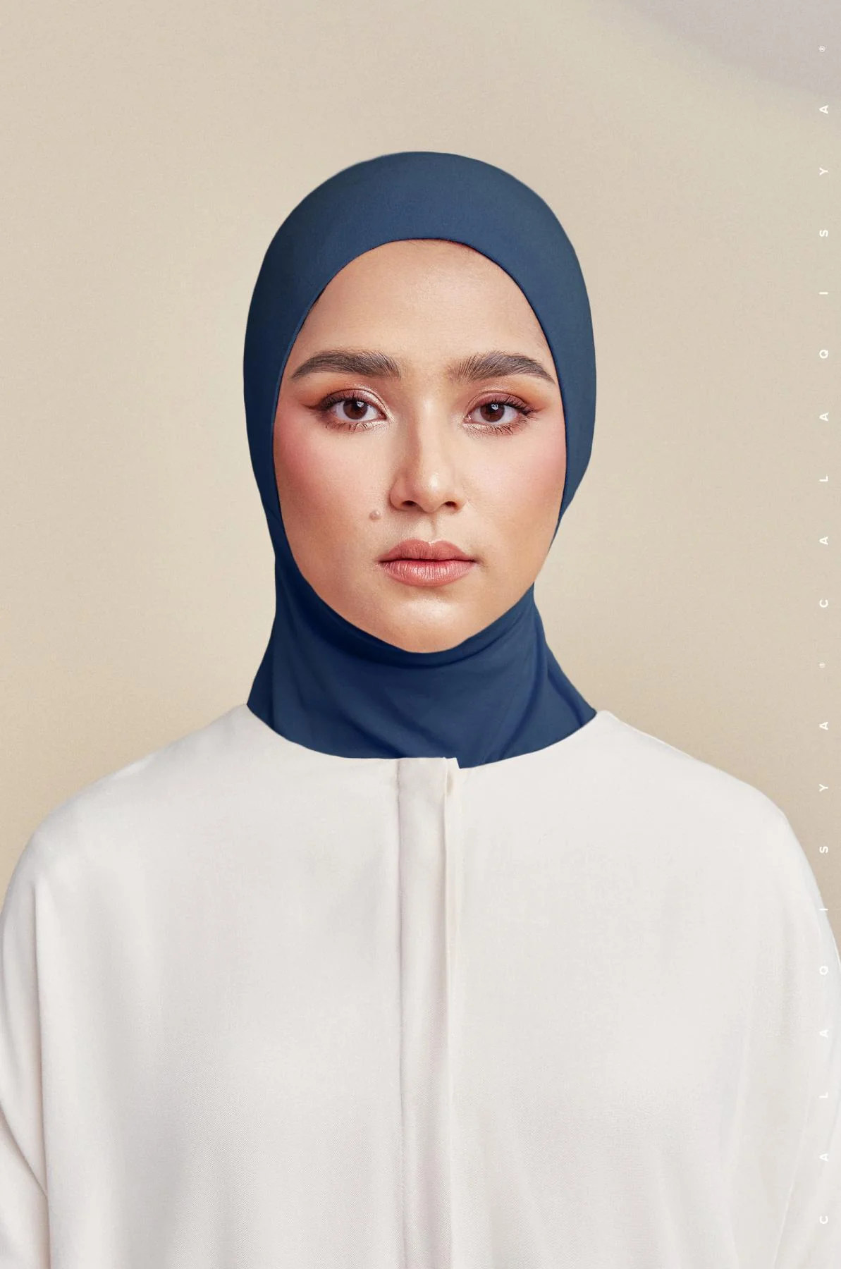 FULL UNDERSCARF IN BLUE DEPTHS (ODOURLESS) - Image 3