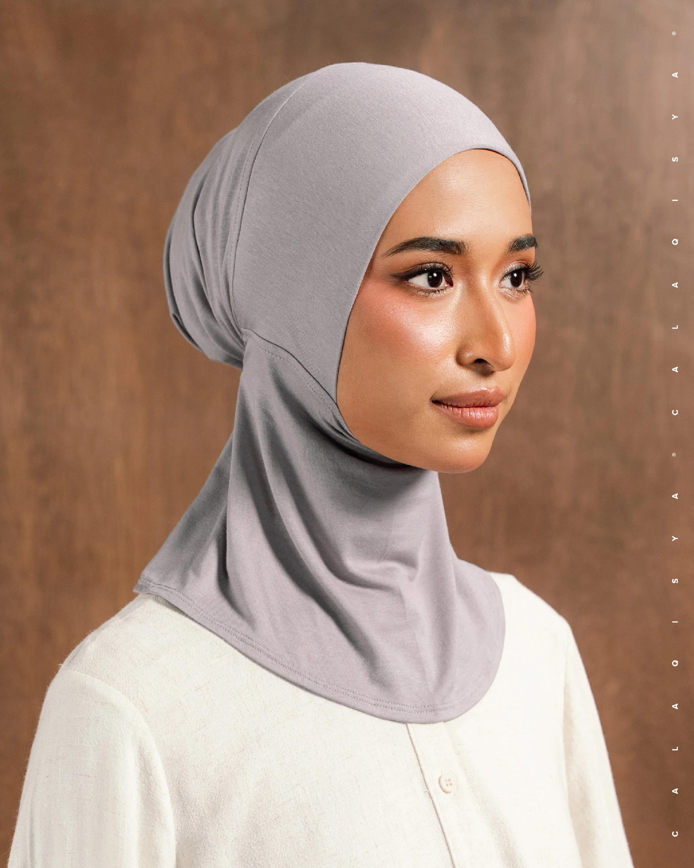 FULL UNDERSCARF IN GREY DAY (ODOURLESS)
