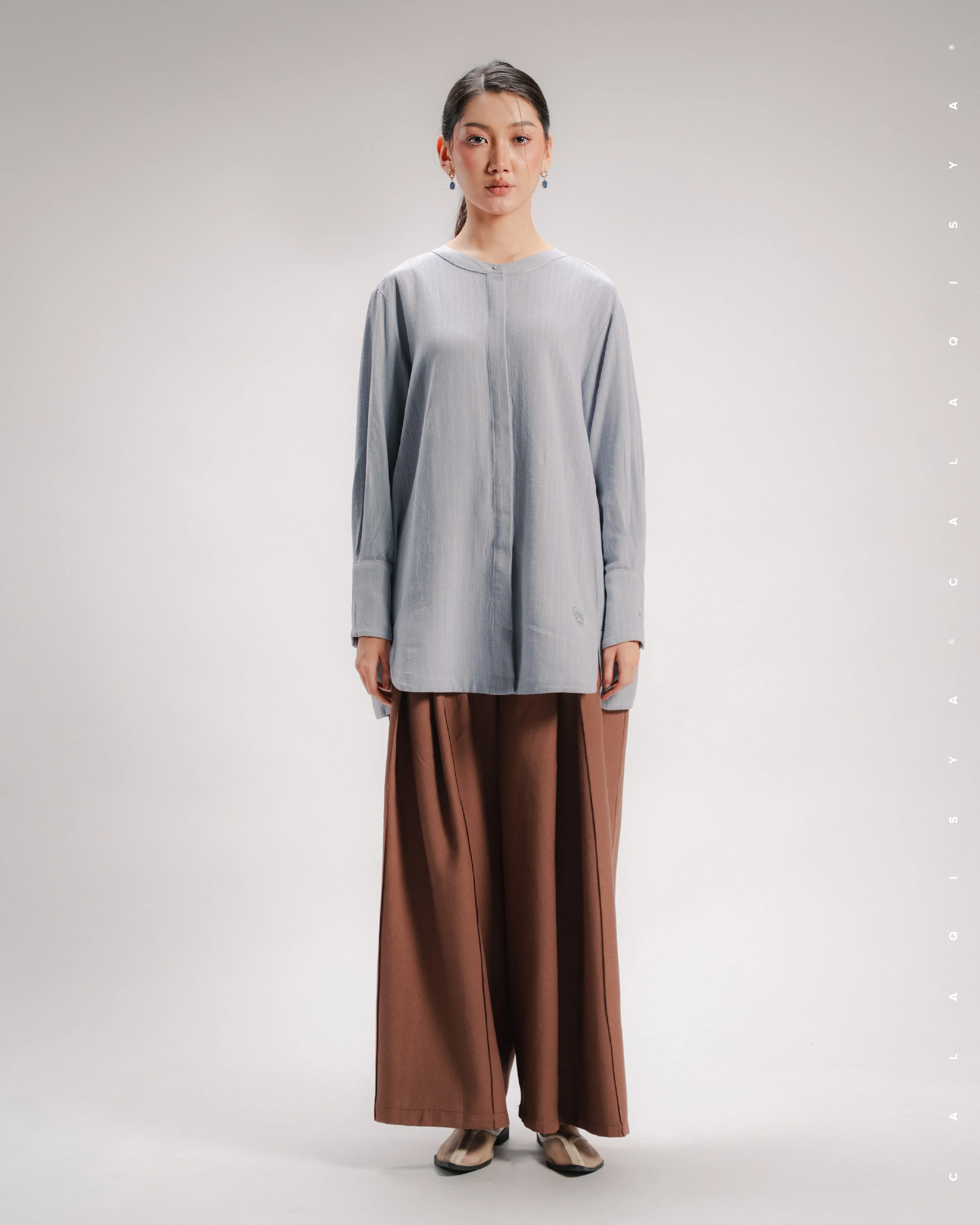 GROVE PANTS IN RUSTIC BROWN - Image 3