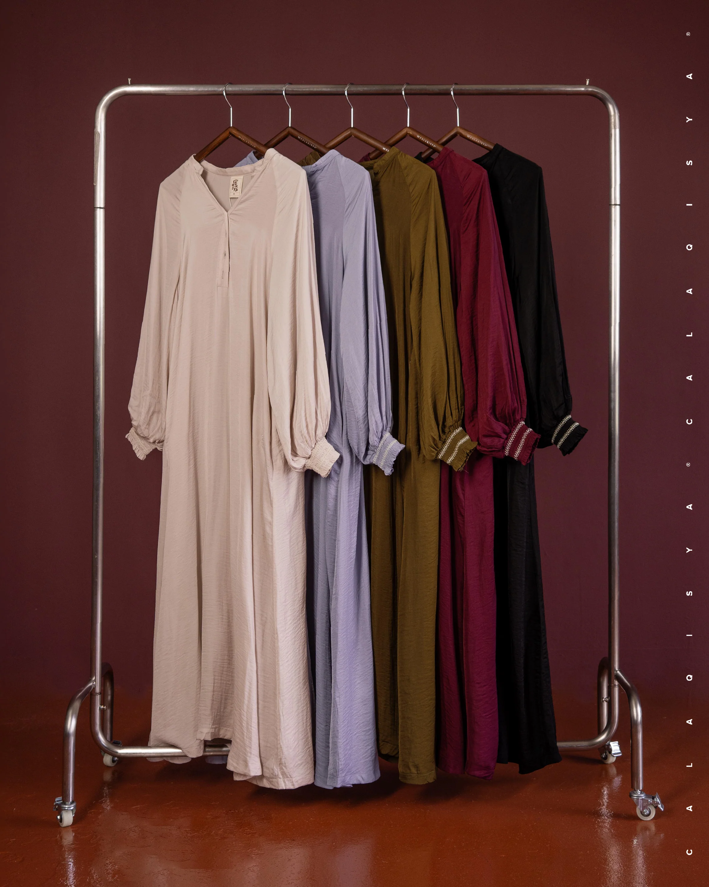HAJJA DRESS IN SEPIA - Image 3