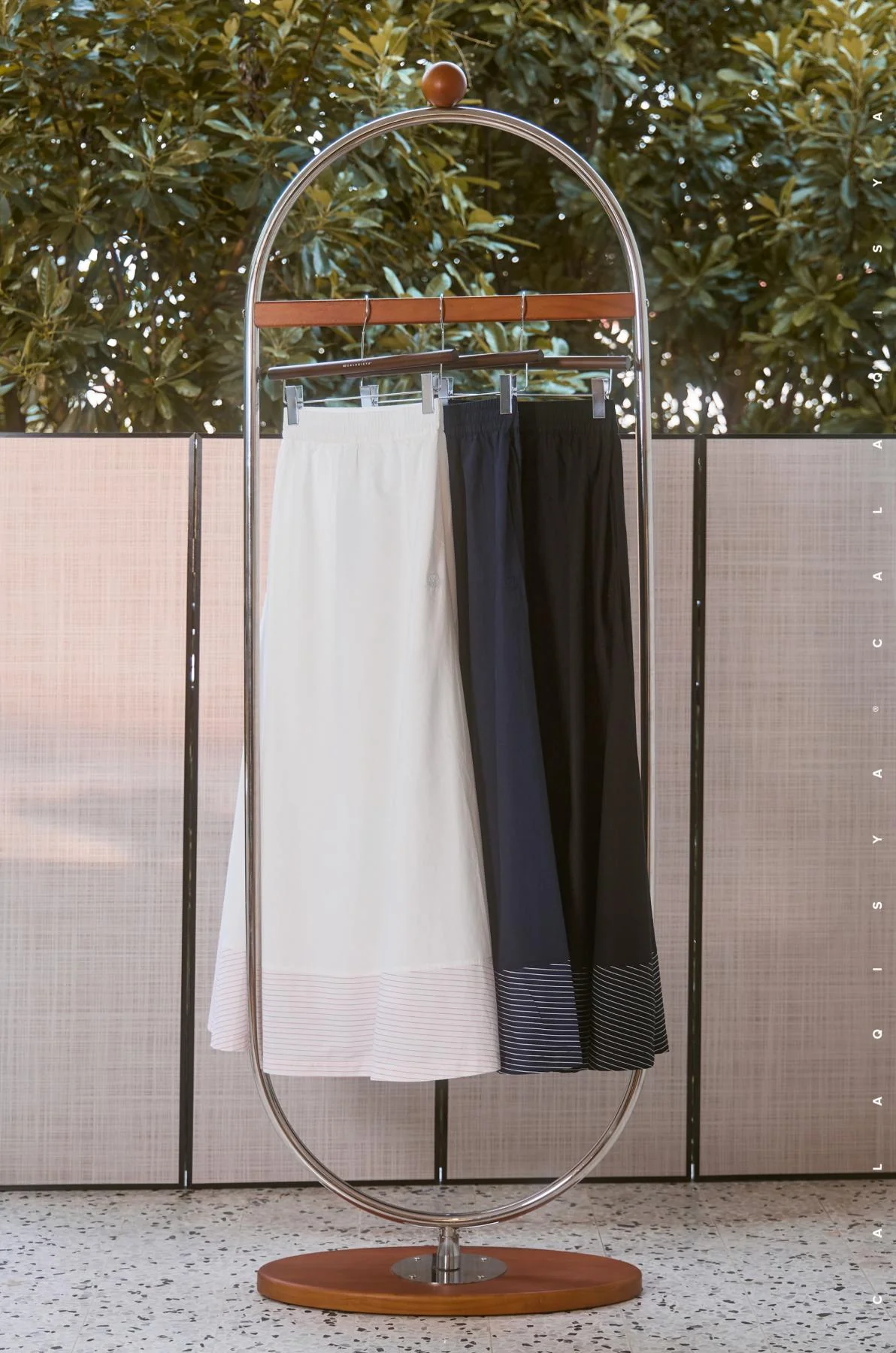 HELLO BOW: ELOISE SKIRT IN PEACOAT - Image 3
