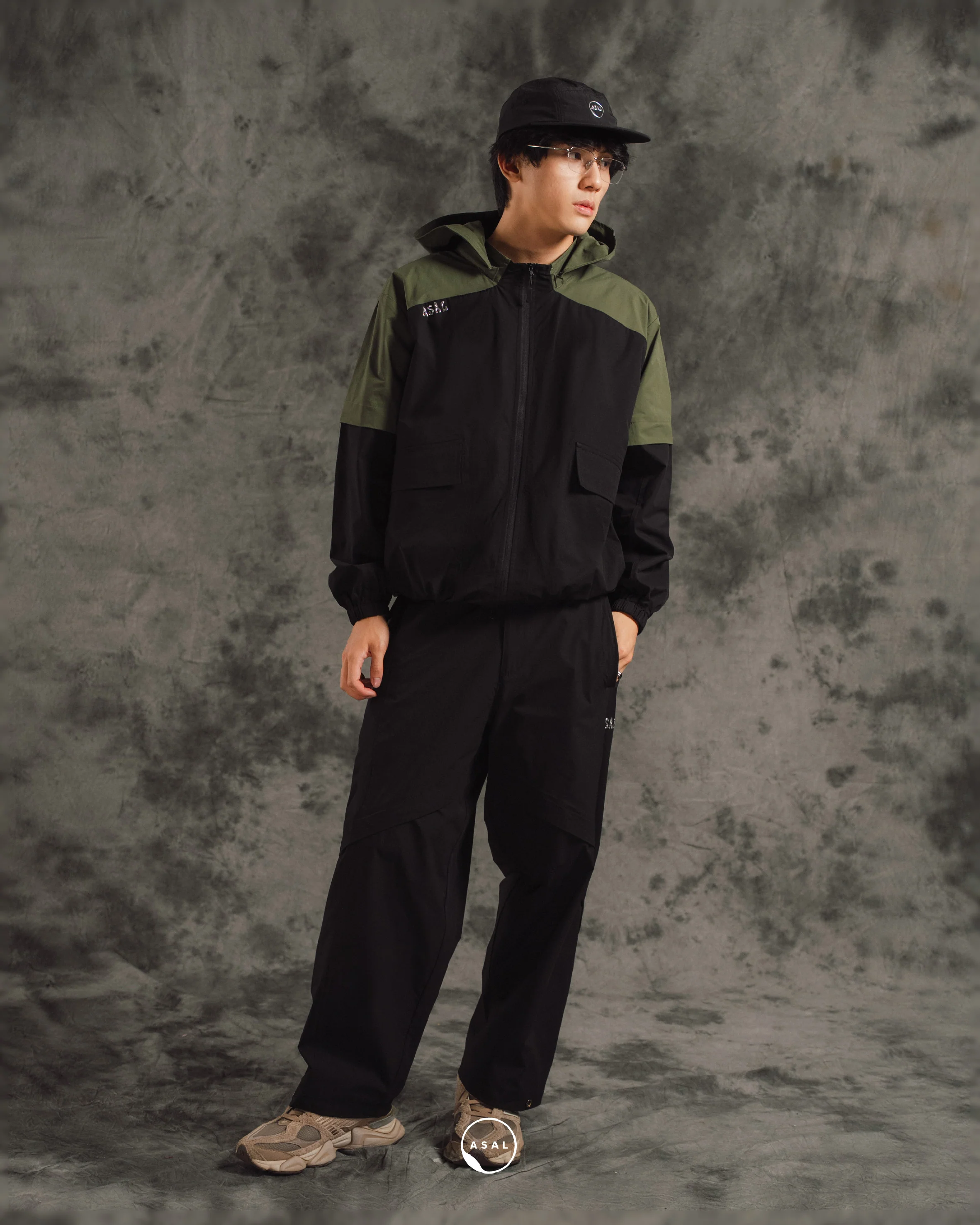 HORIZON PARKA SHIRT IN BLACK - Image 3