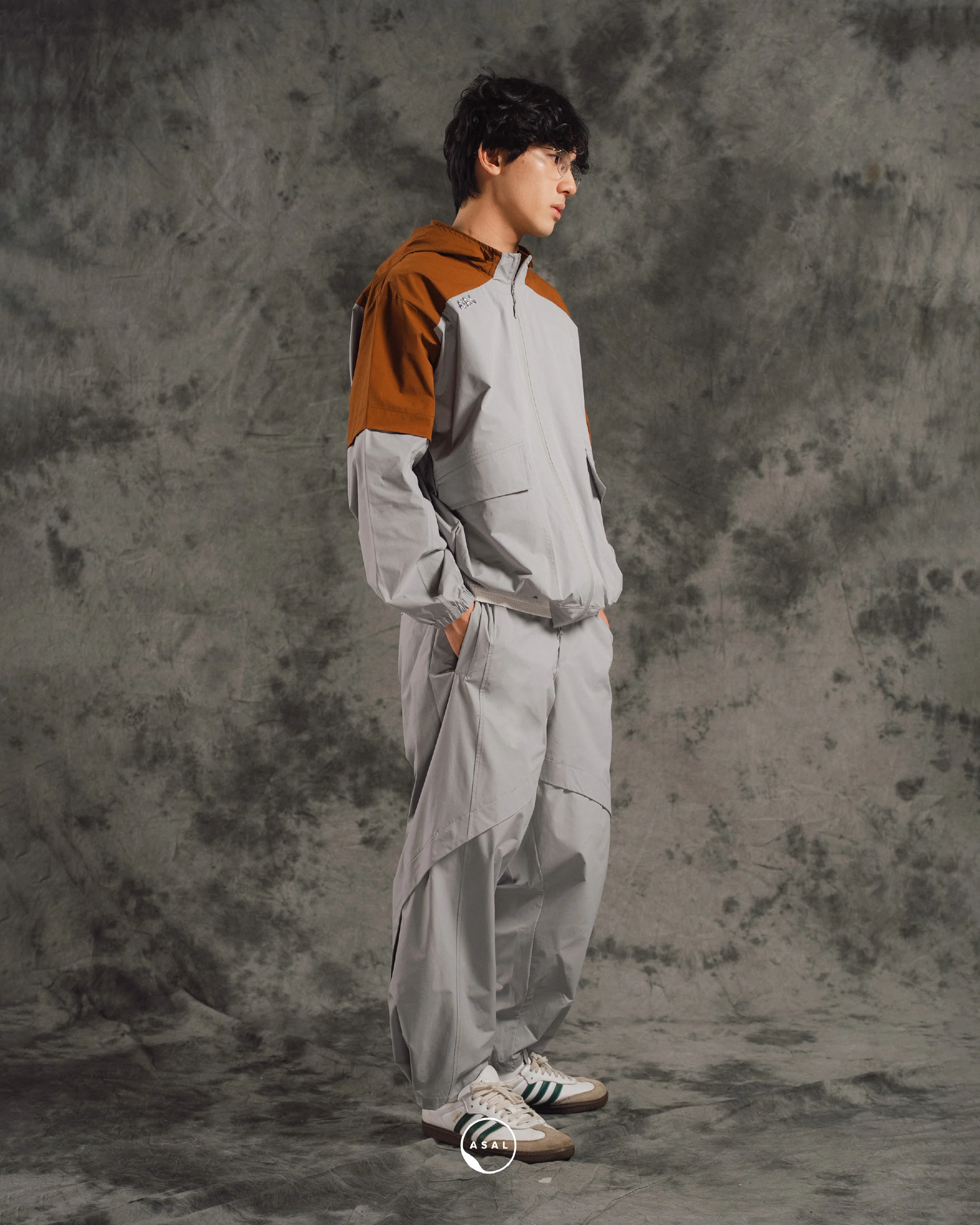 HORIZON PARKA SHIRT IN GREY MORNING - Image 3