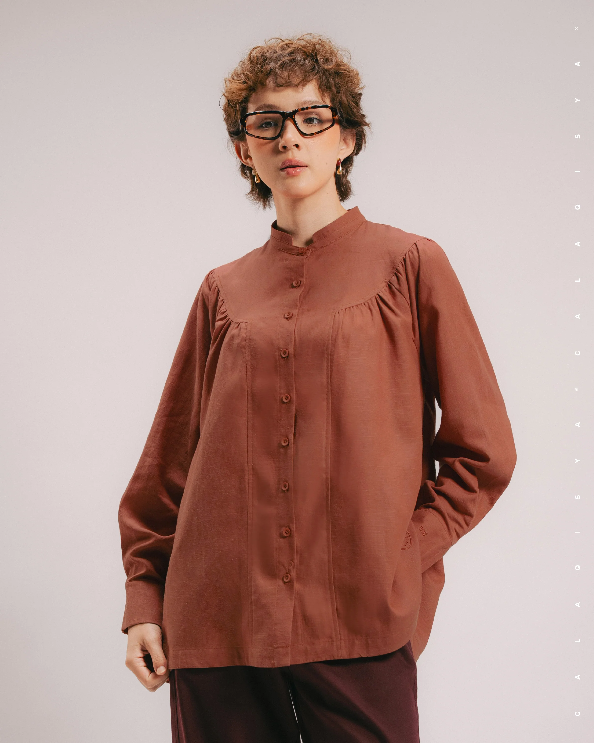 HUNNY TOP IN BURNT BRICK - Image 3