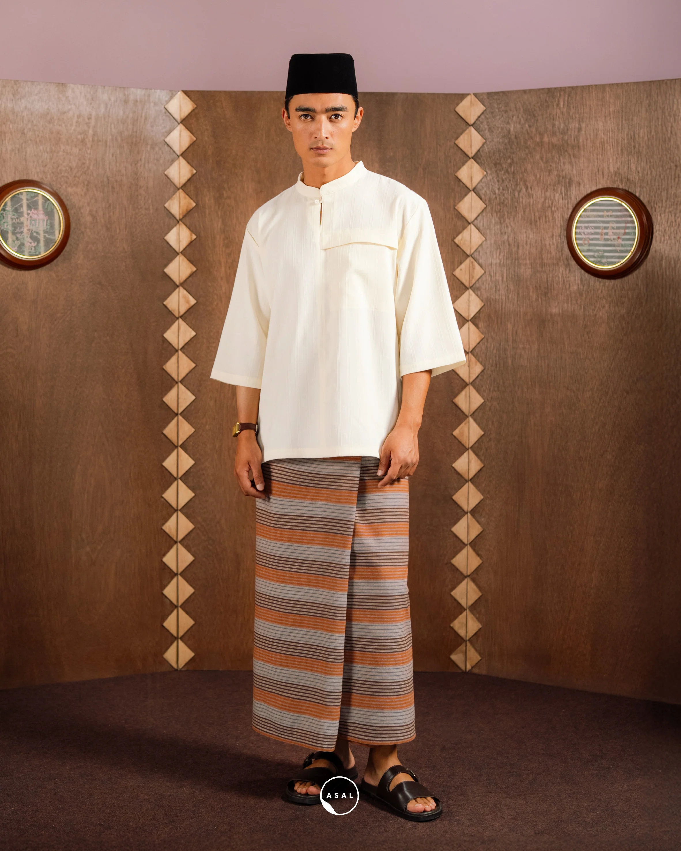 JAYA STRIPE (KAIN PELIKAT) IN SUNBURN - Image 2
