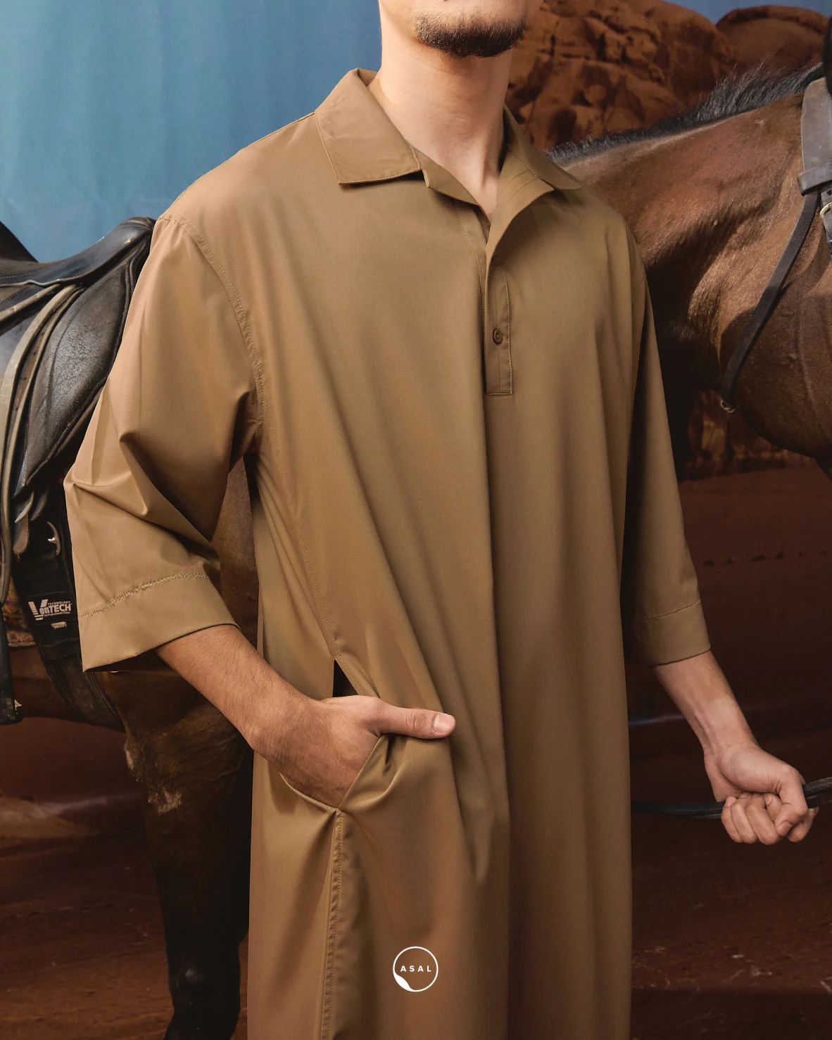 JUBAH FAHD IN BISCUIT - Image 3