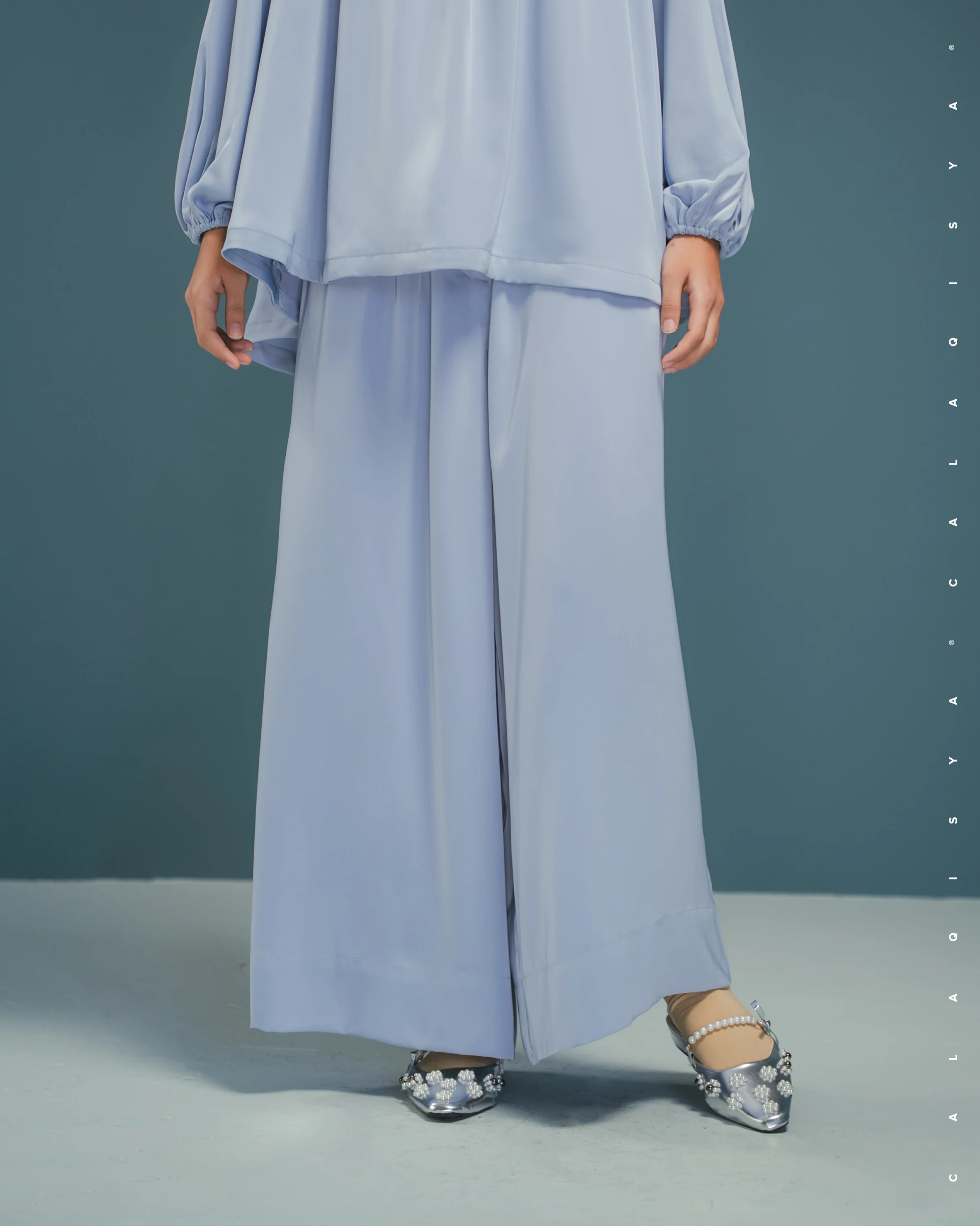 KATE PANTS 2.0 IN HEATHER - Image 2
