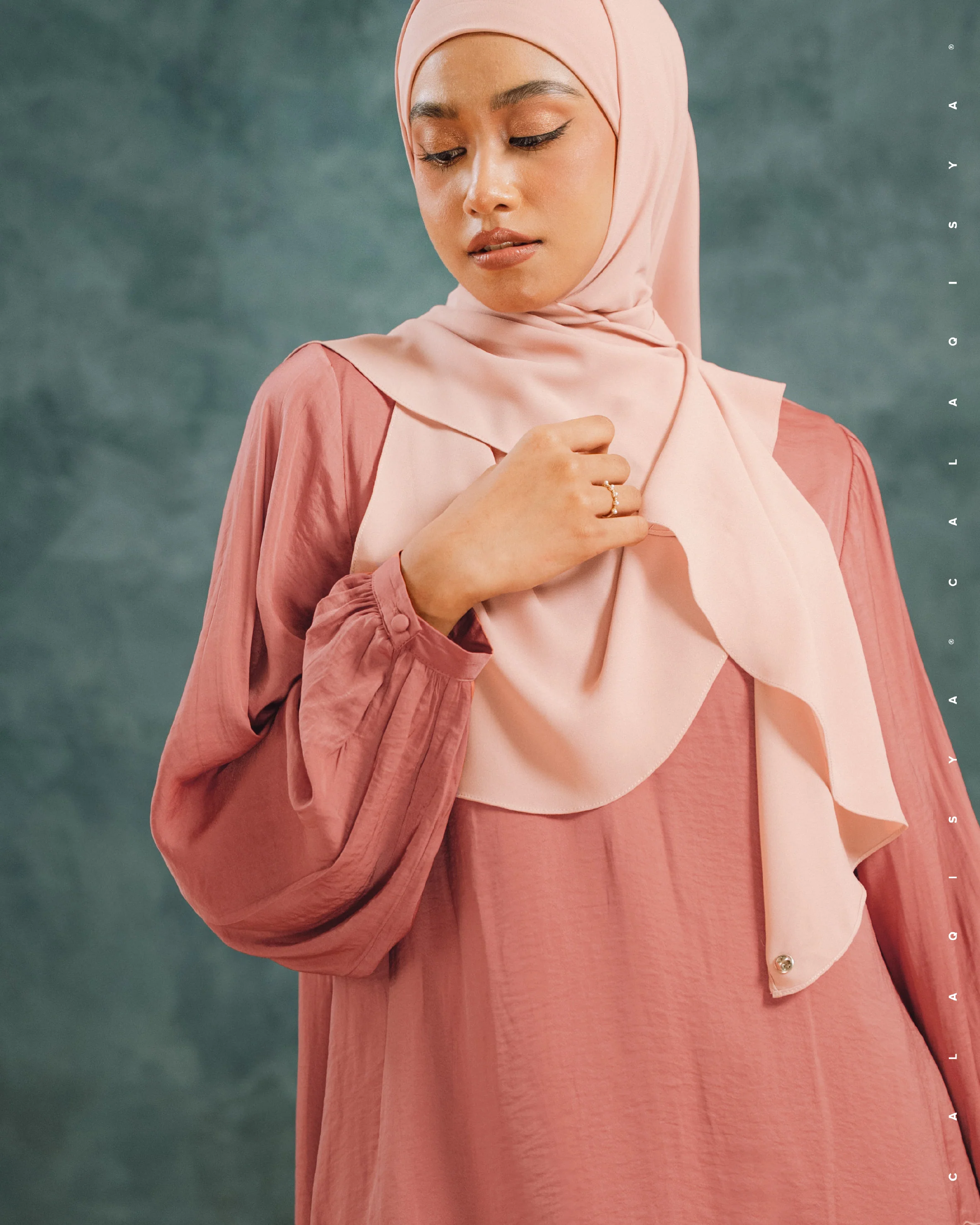 LAUREL BALLOON SLEEVE TOP IN TAWNY ORANGE - Image 4