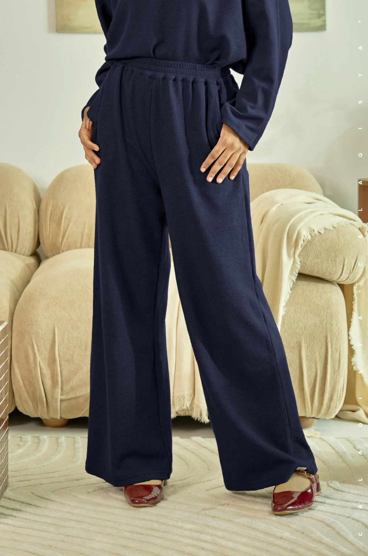 LOON PANTS IN MARITIME BLUE
