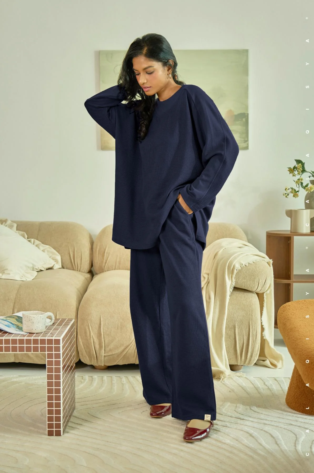 LOON PANTS IN MARITIME BLUE - Image 2