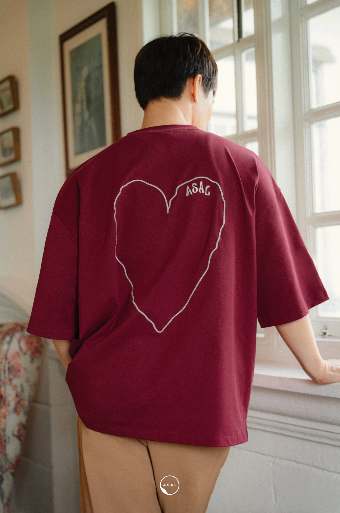 LOVE LETTERS : LEOS OVERSIZED T-SHIRT - Image 4