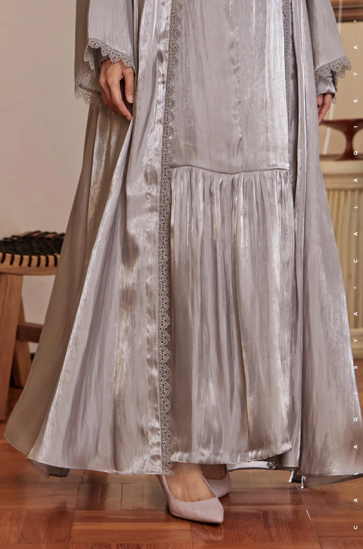 MALIKHA ABAYA IN  NIMBUS CLOUD - Image 2