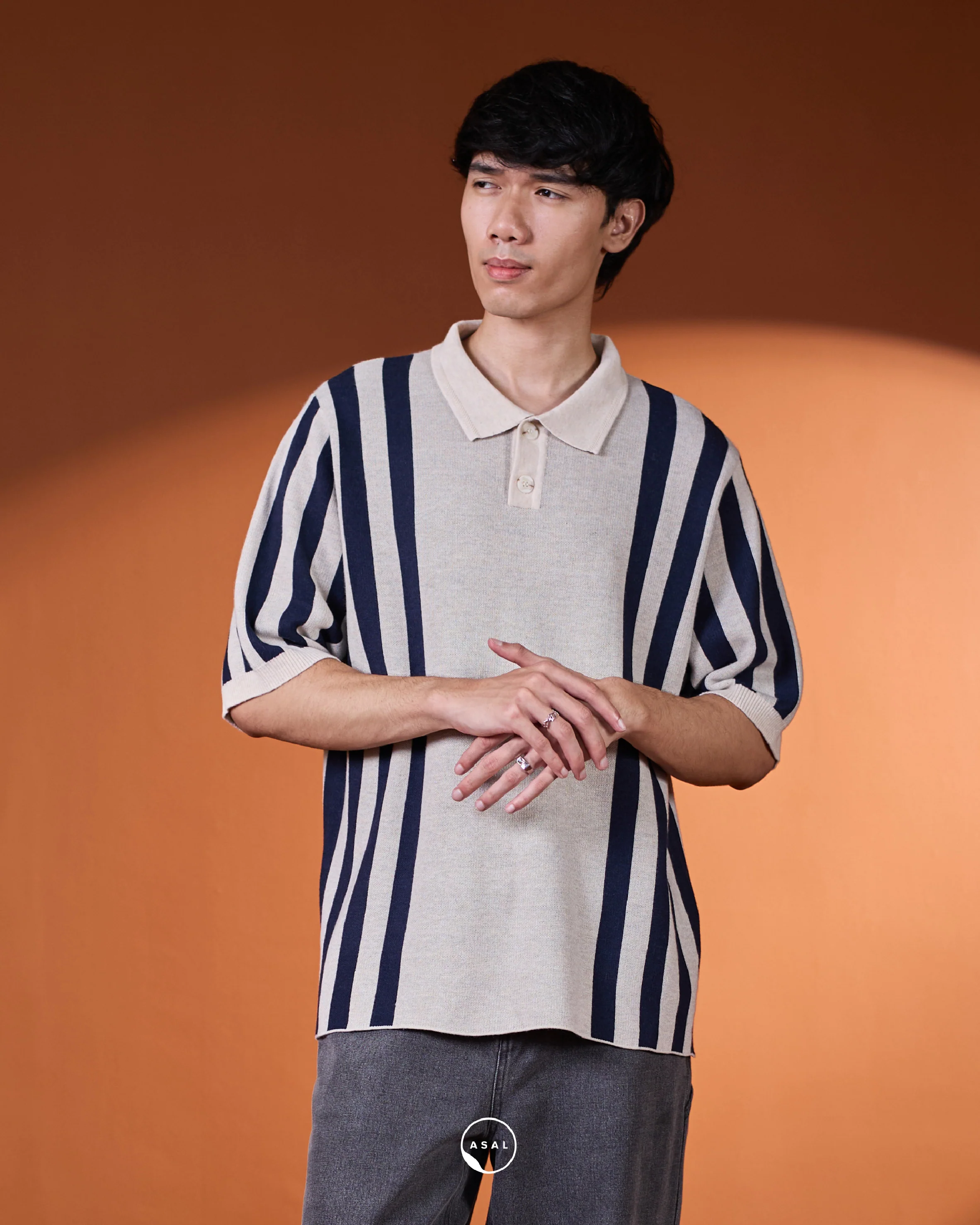 MAPLE POLO SHIRT IN EVENING BLUE