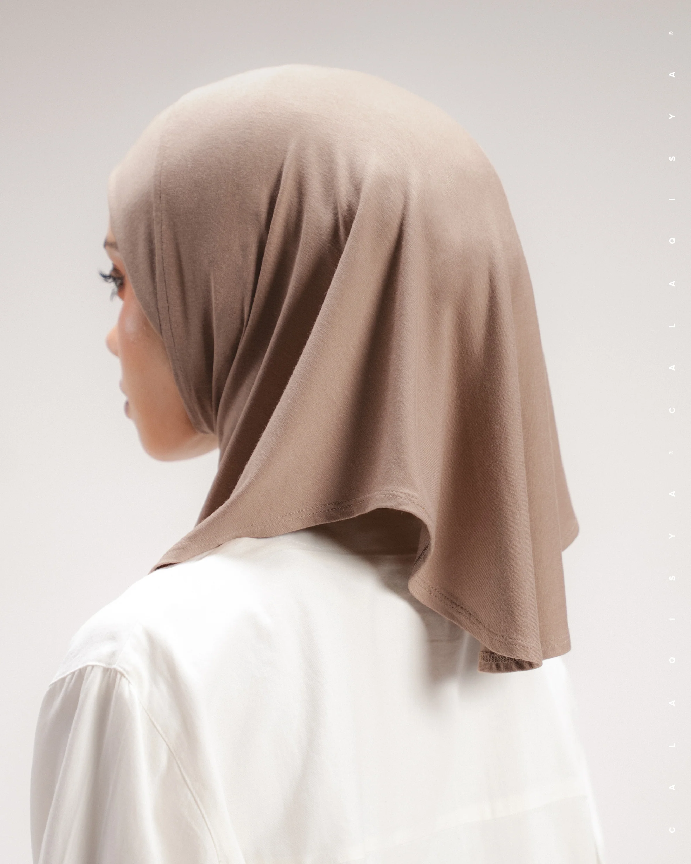 MINI UNDERSCARF (ODOURLESS) IN WARM TAUPE - Image 3