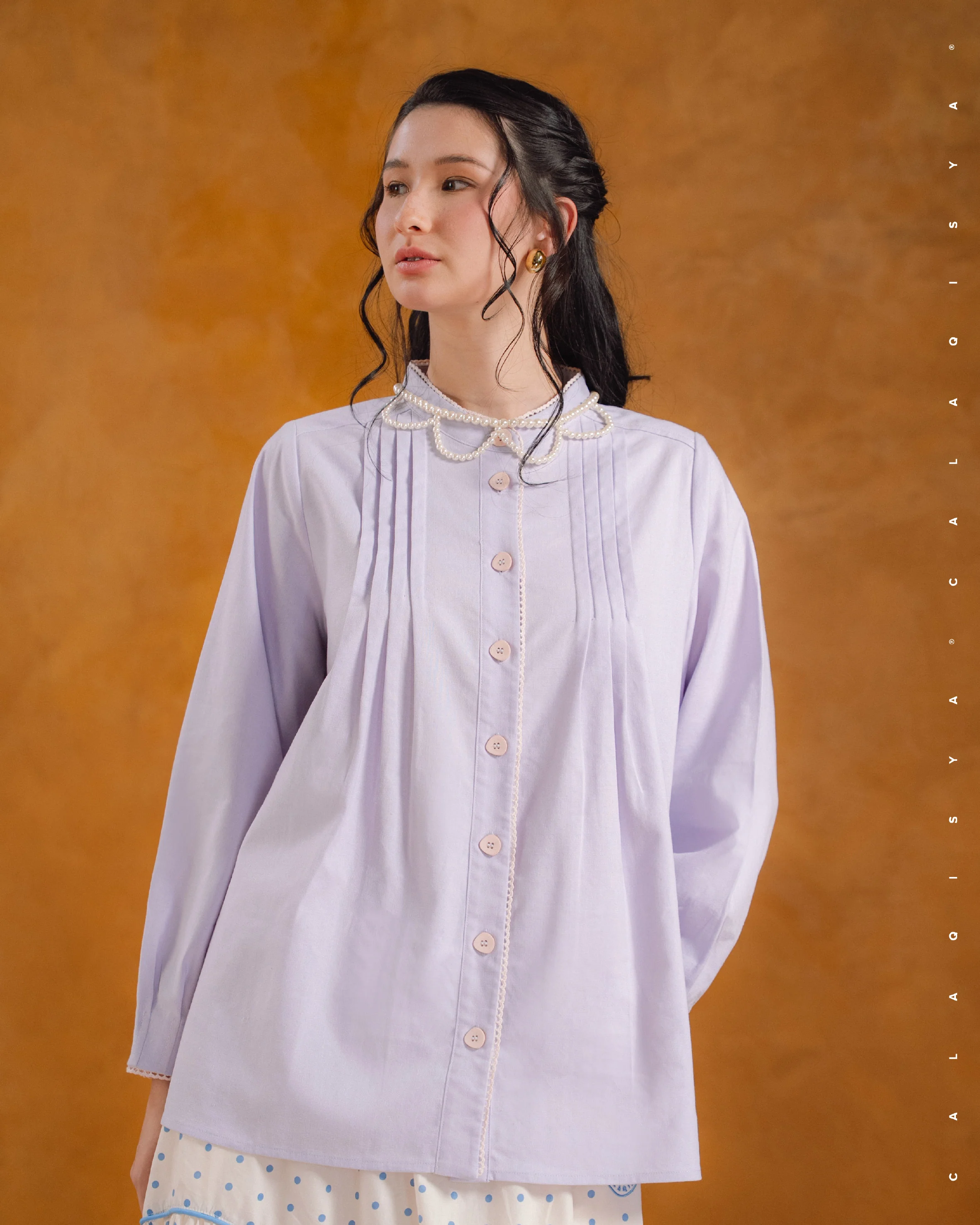 MORA PINTUCK TOP IN TENDER TOUCH - Image 3
