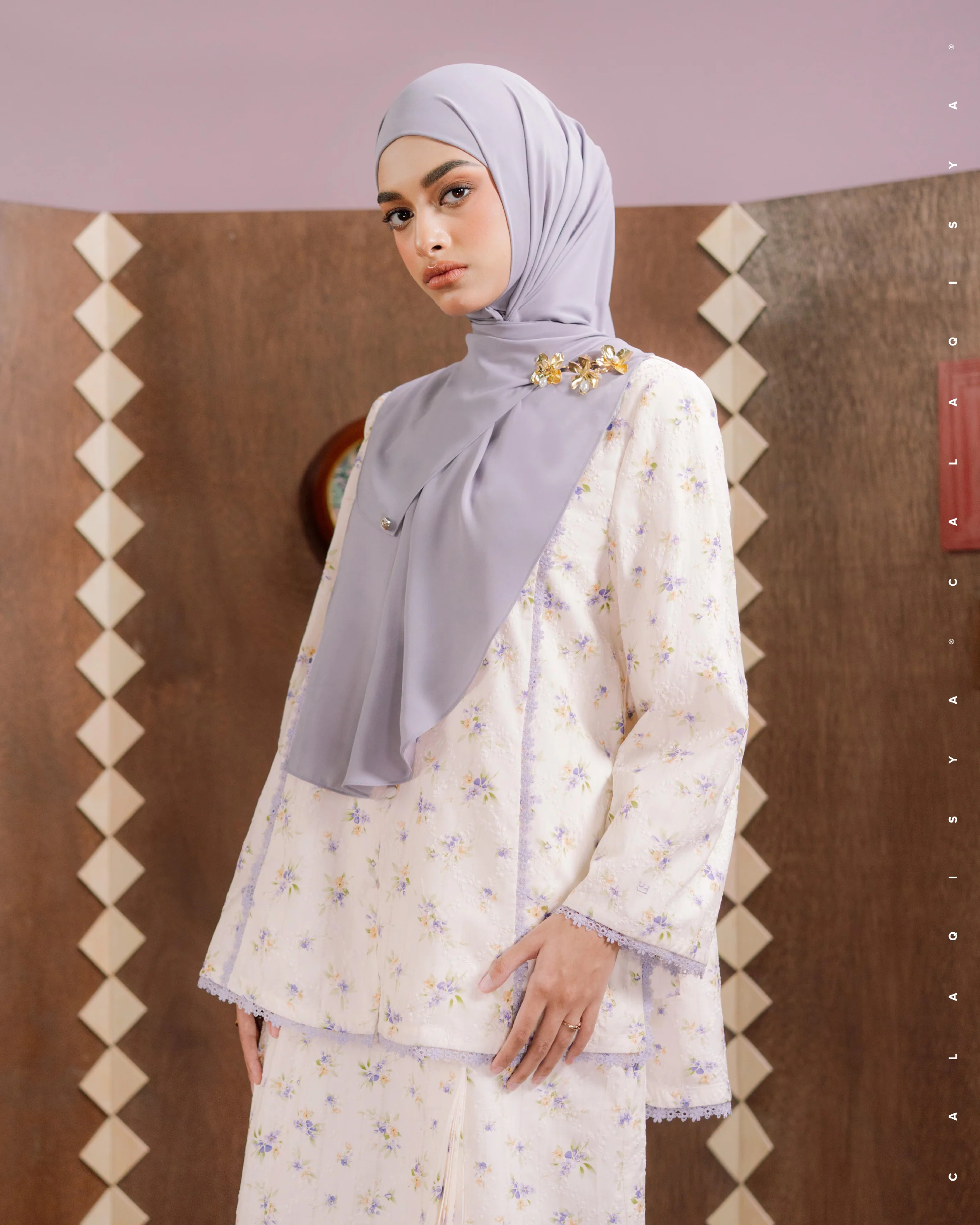 NEEM IN LAVENDER FOG (FULLY LINED) - Image 3
