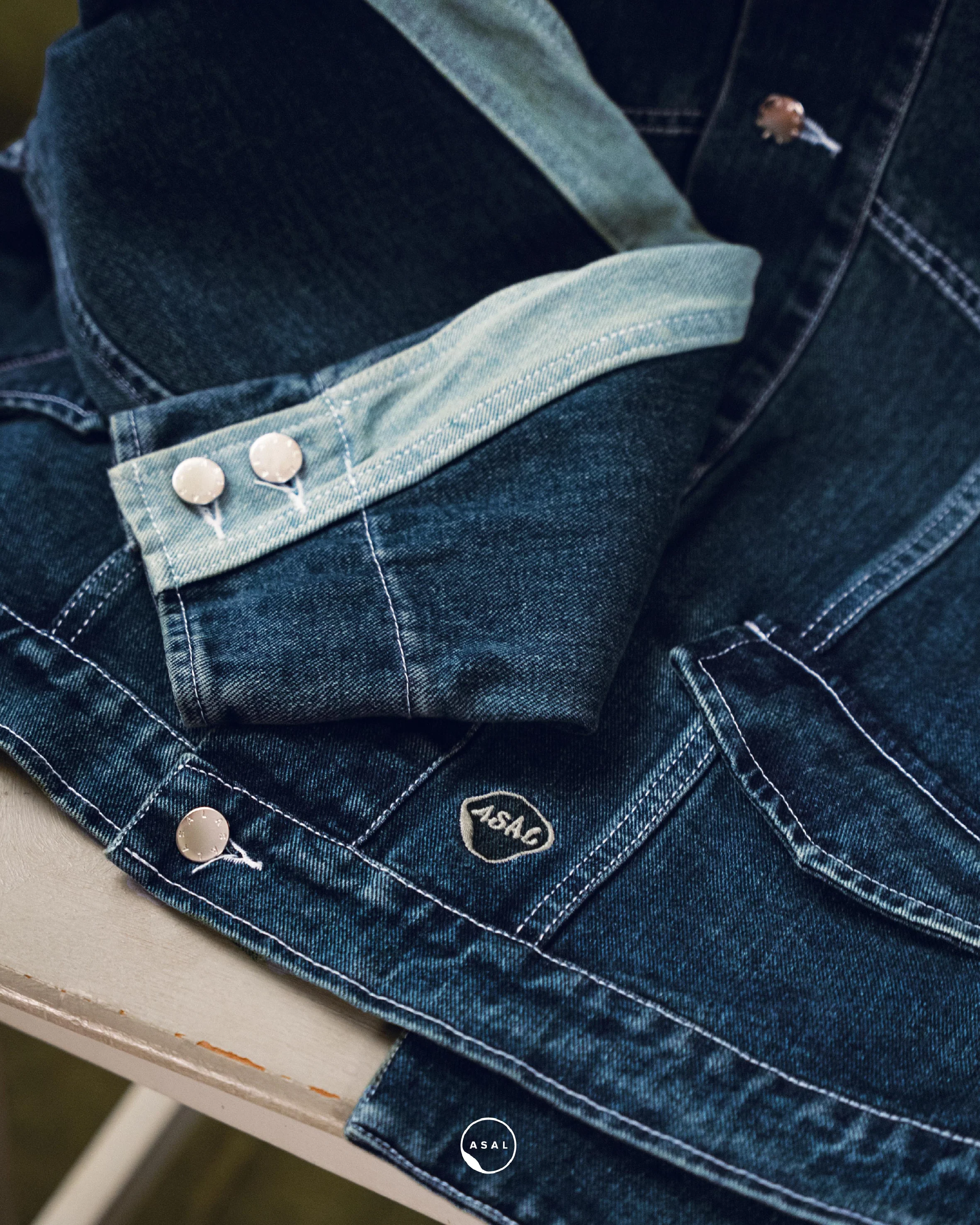 ORION JEANS JACKET IN BLUE DENIM - Image 4