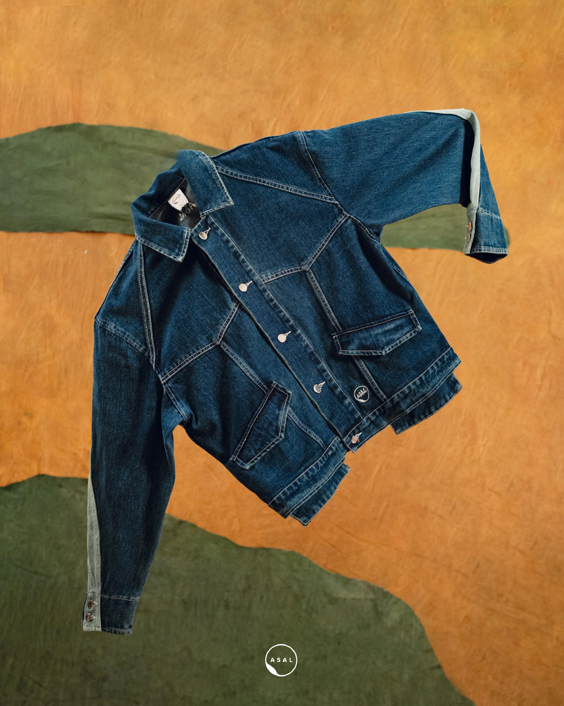 ORION JEANS JACKET IN BLUE DENIM - Image 5