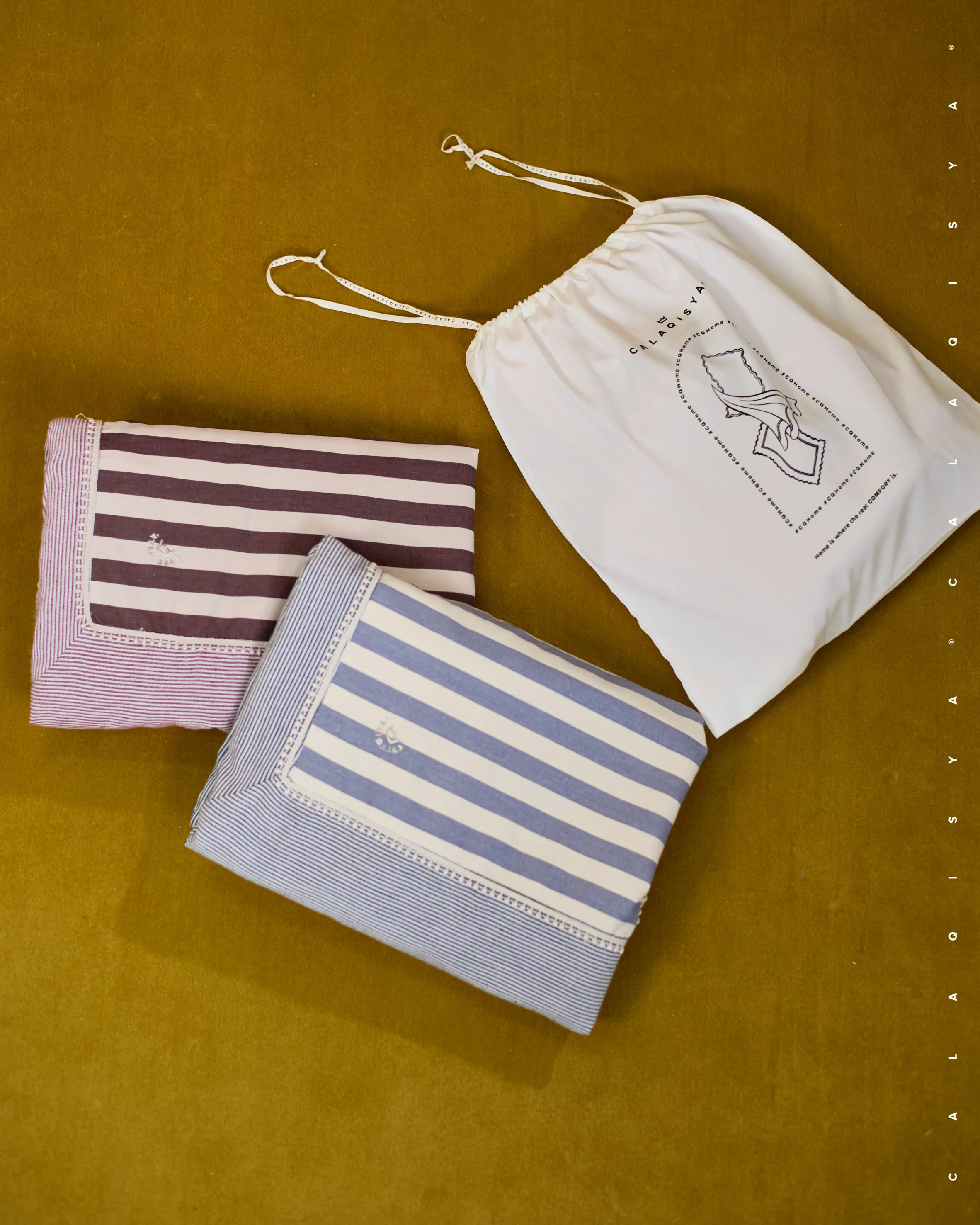 PENNY TABLECLOTH (8 SEATER) IN BLUE ICE - Image 3