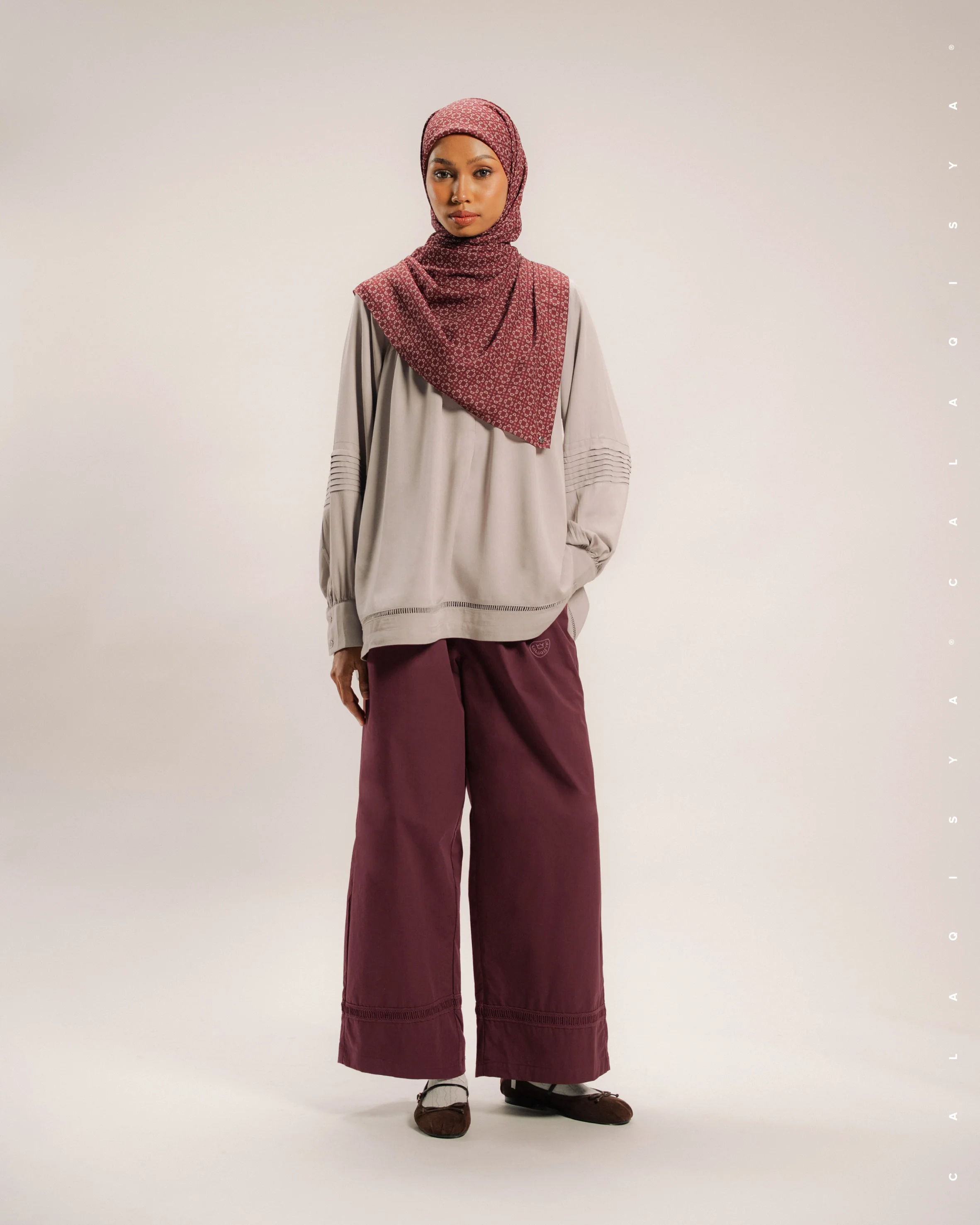 KORA PANTS (100% COTTON) IN PORT ROYALE - Image 3