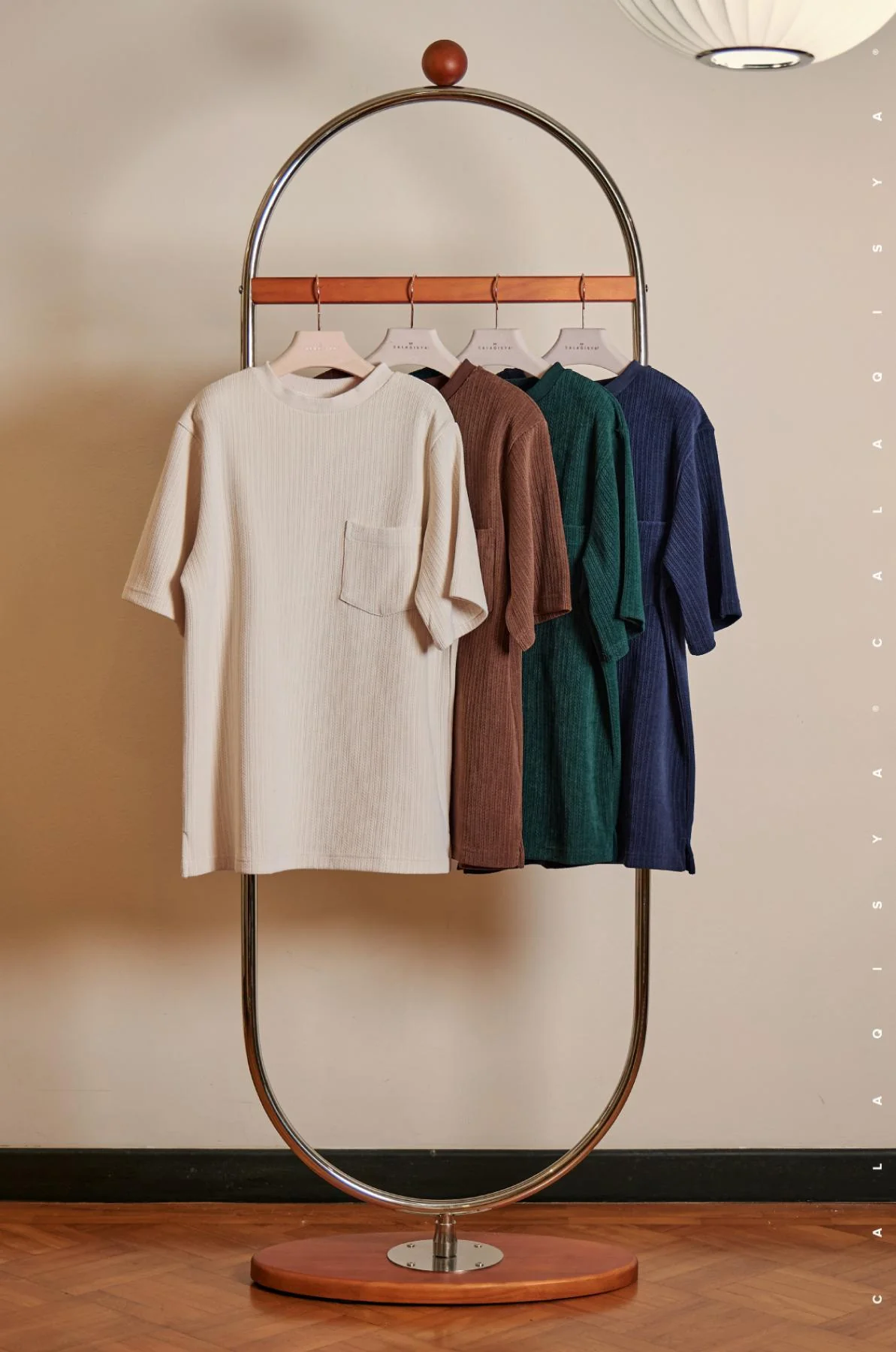 PRETZEL OVERSIZED TEE IN MARITIME BLUE - Image 2