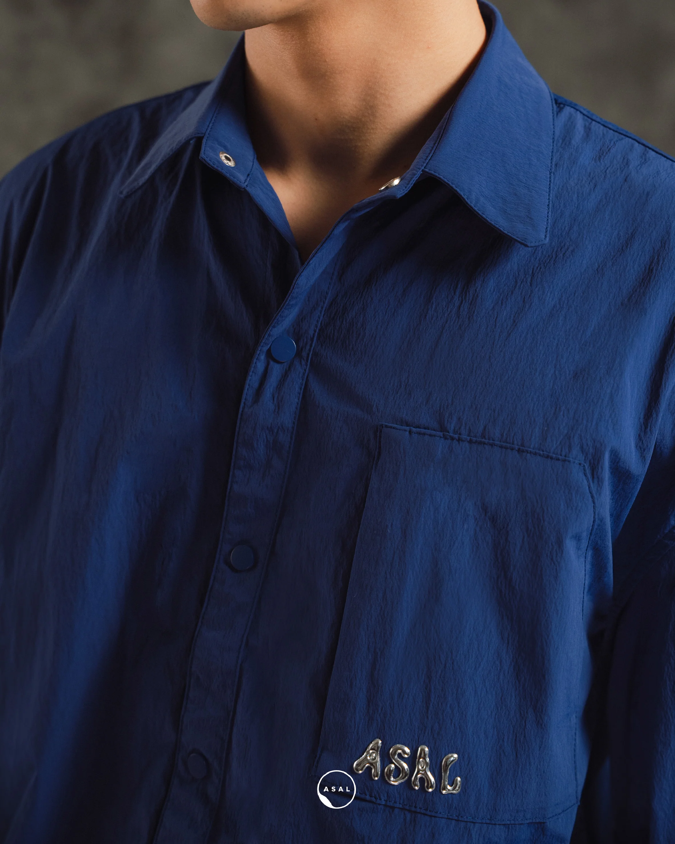 QUARTZ SHIRT IN BLUE RIBBON