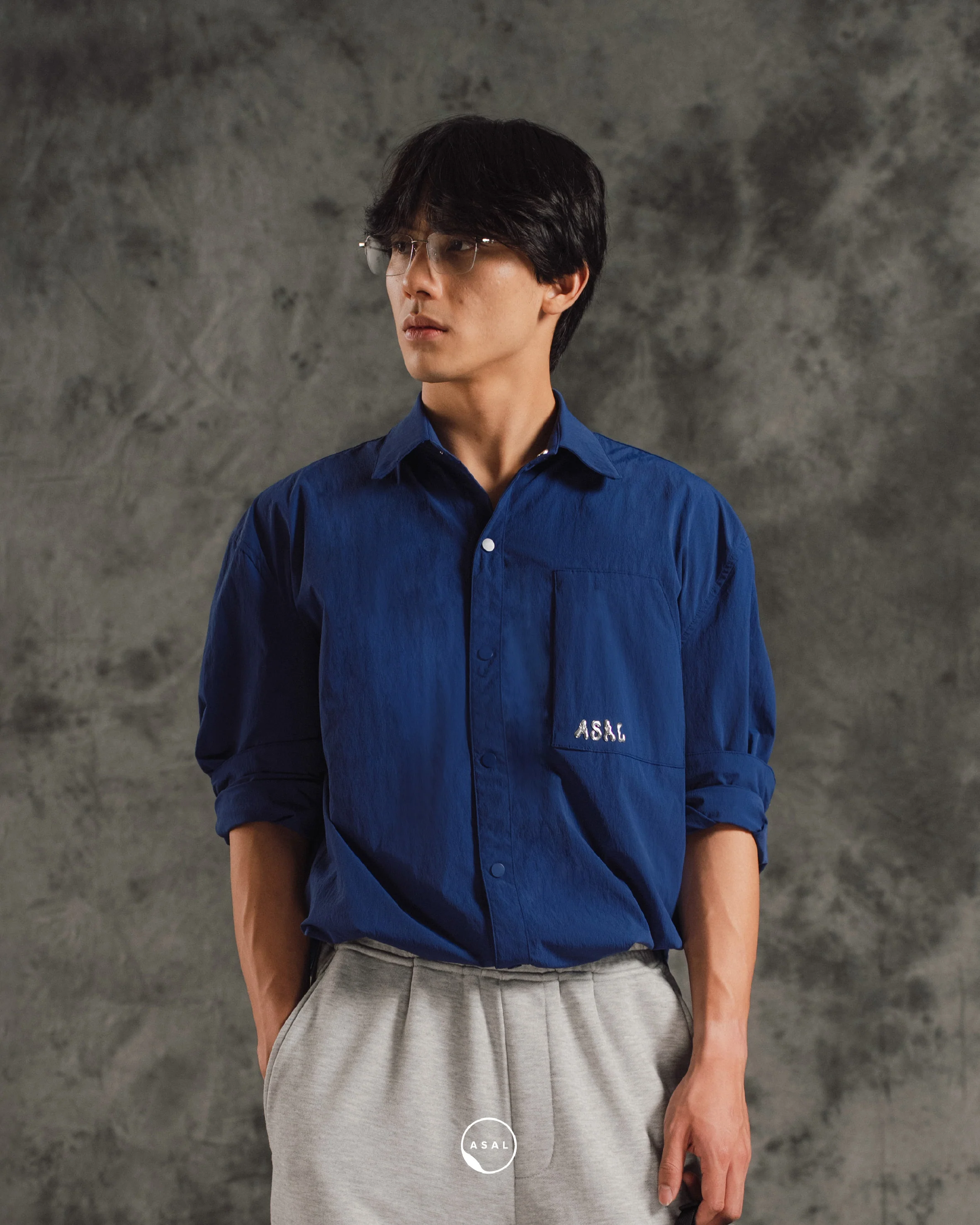 QUARTZ SHIRT IN BLUE RIBBON - Image 2