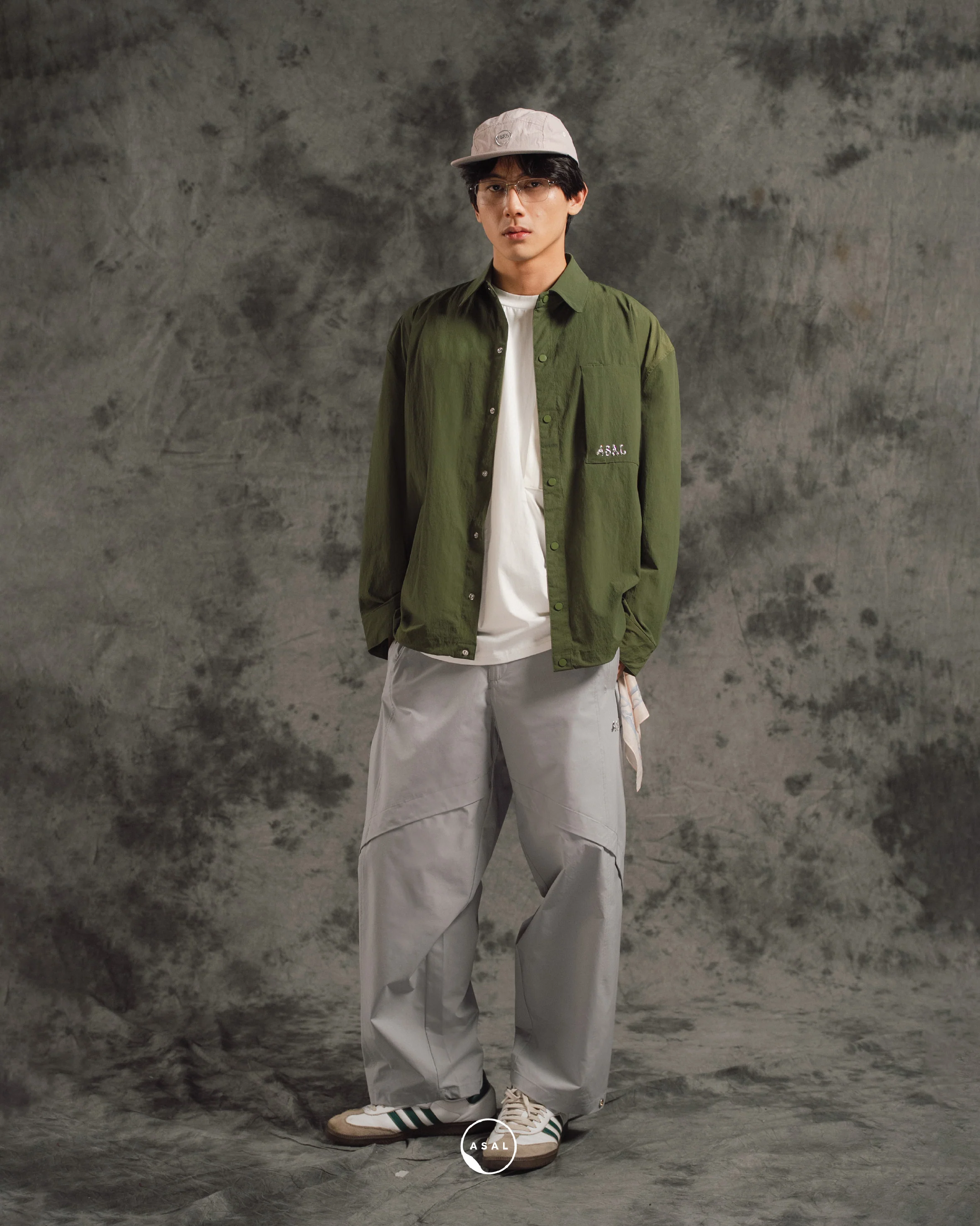 QUARTZ SHIRT IN WINTER MOSS - Image 2
