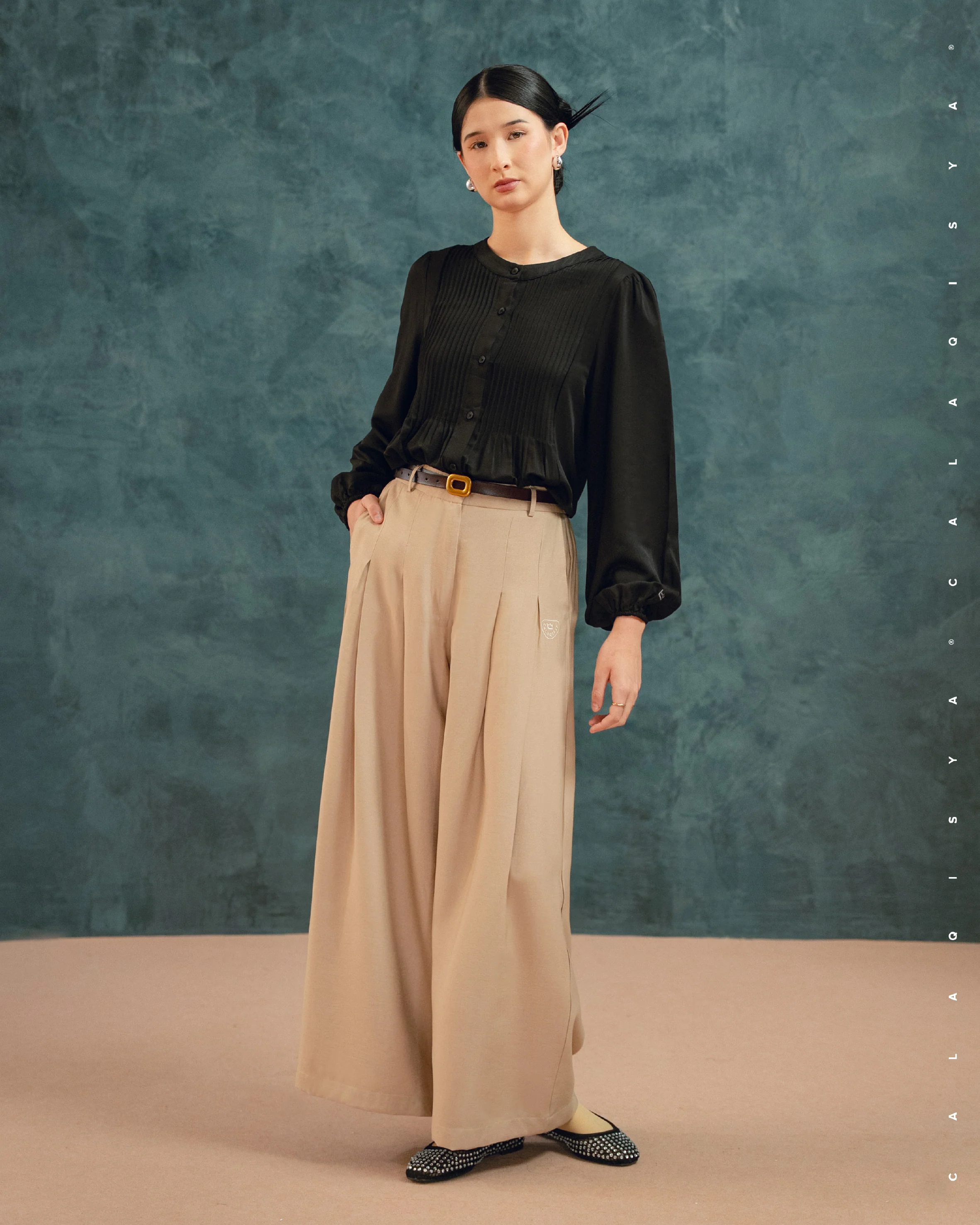 RAINFALL PANTS IN MELLOW BUFF - Image 2