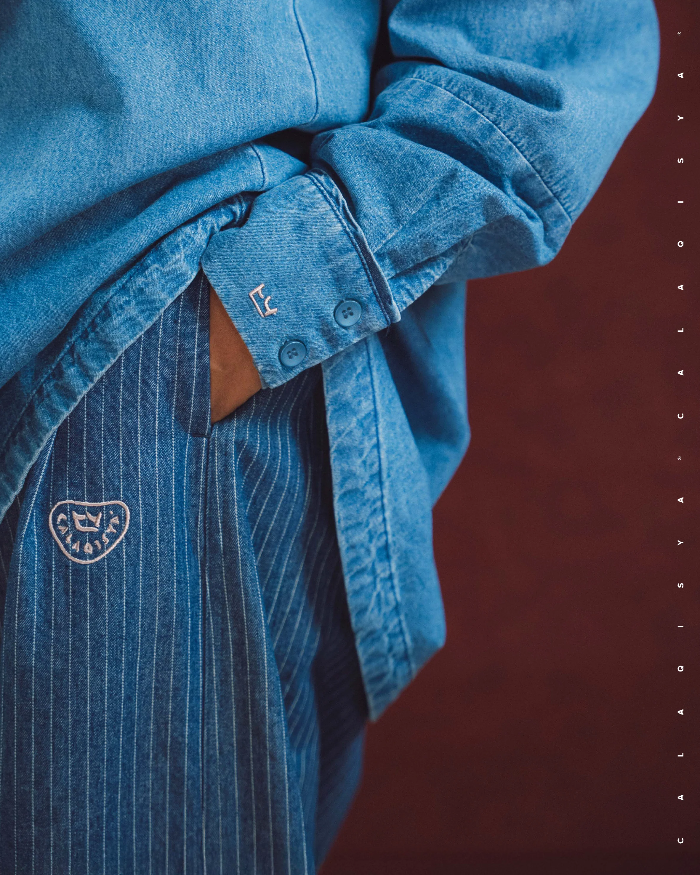 RANCH COCOON JEANS IN BLUE DENIM - Image 2