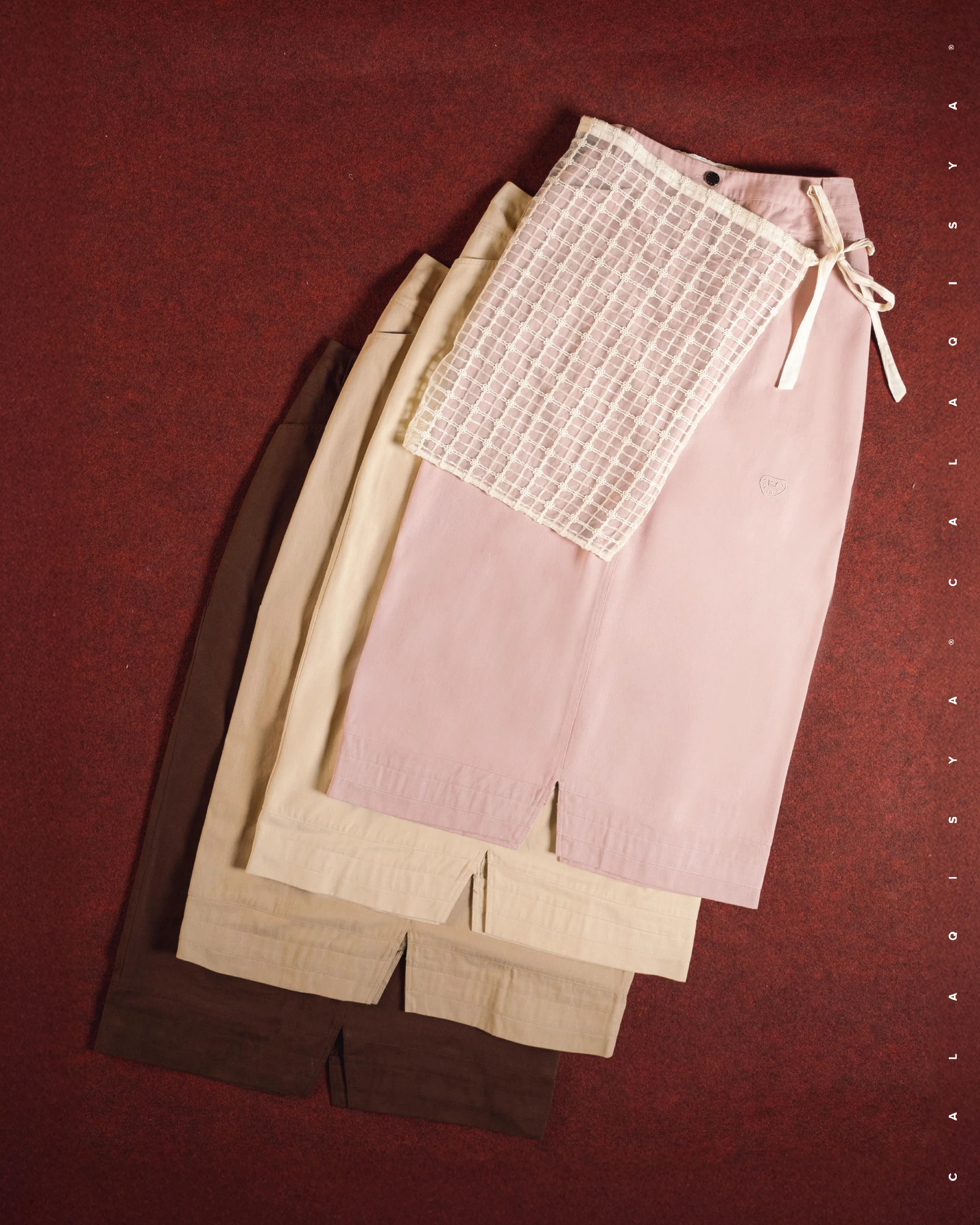 RANCH COOP SKIRT 2.0 IN MELLOW ROSE - Image 4