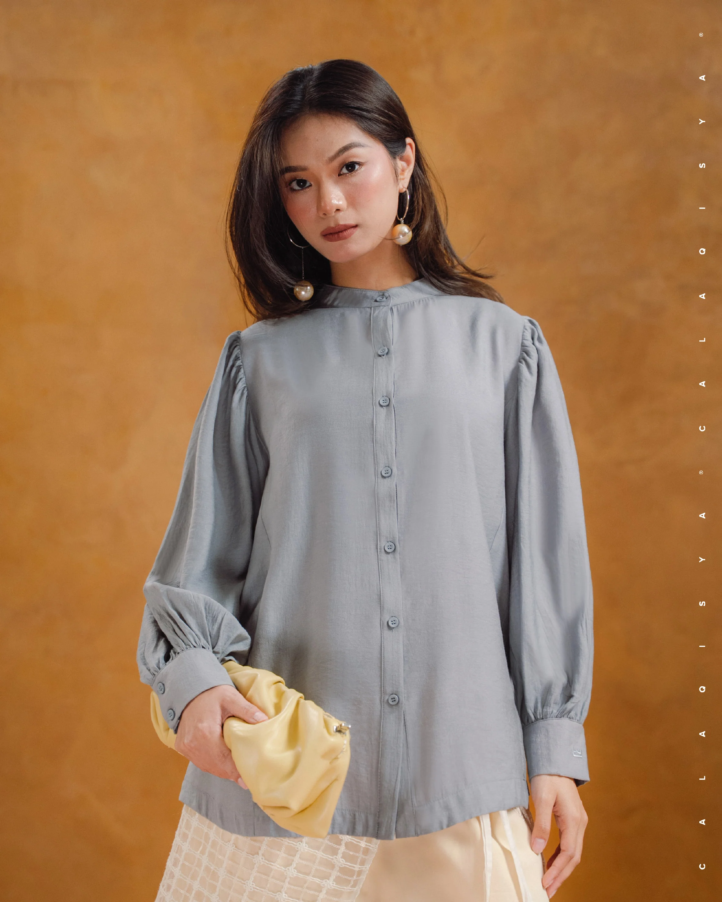 RESORT : GIRI BLOUSE 2.0 IN ABSORPTION - Image 3