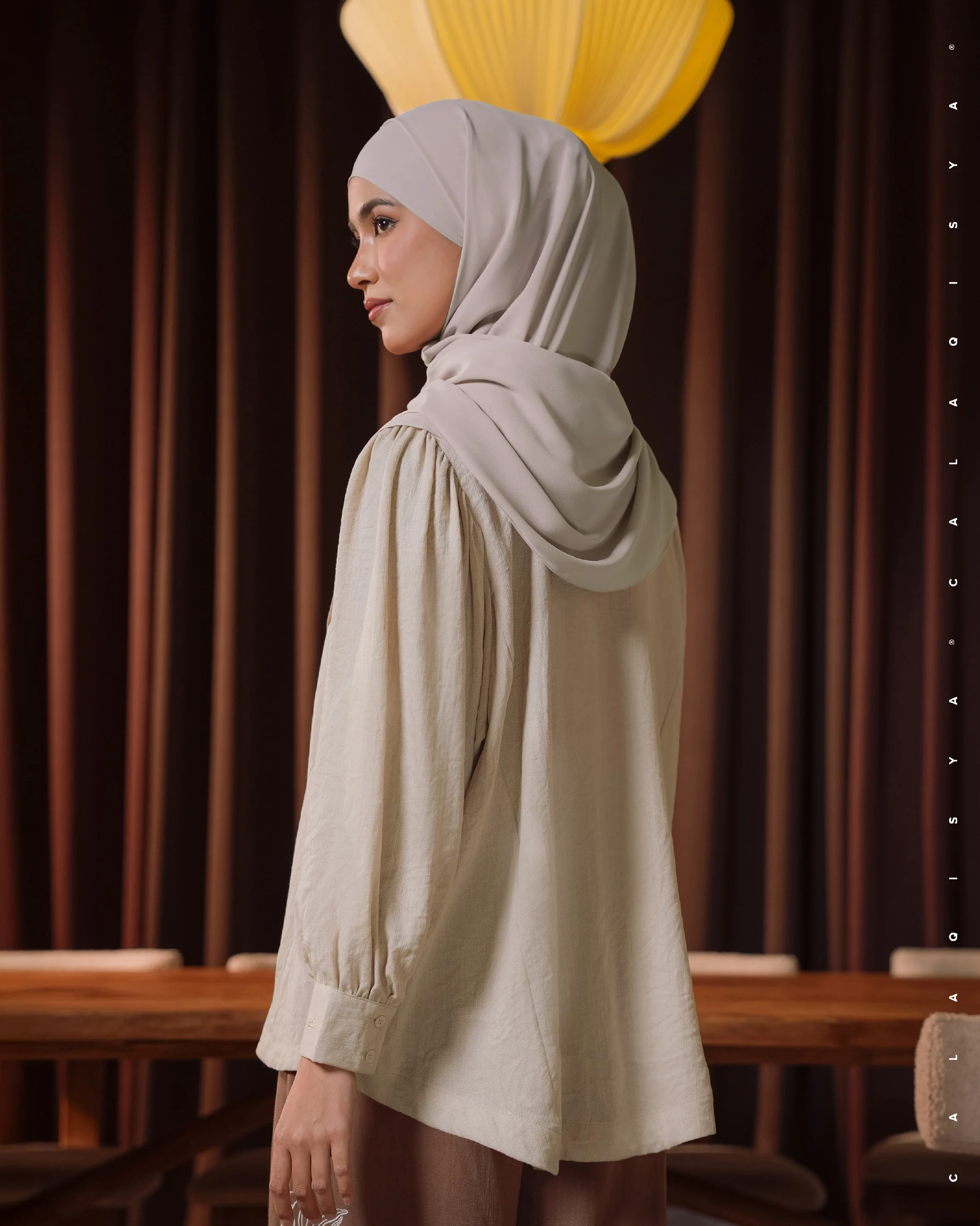 RESORT: GIRI BLOUSE 3.0 IN SHORTBREAD