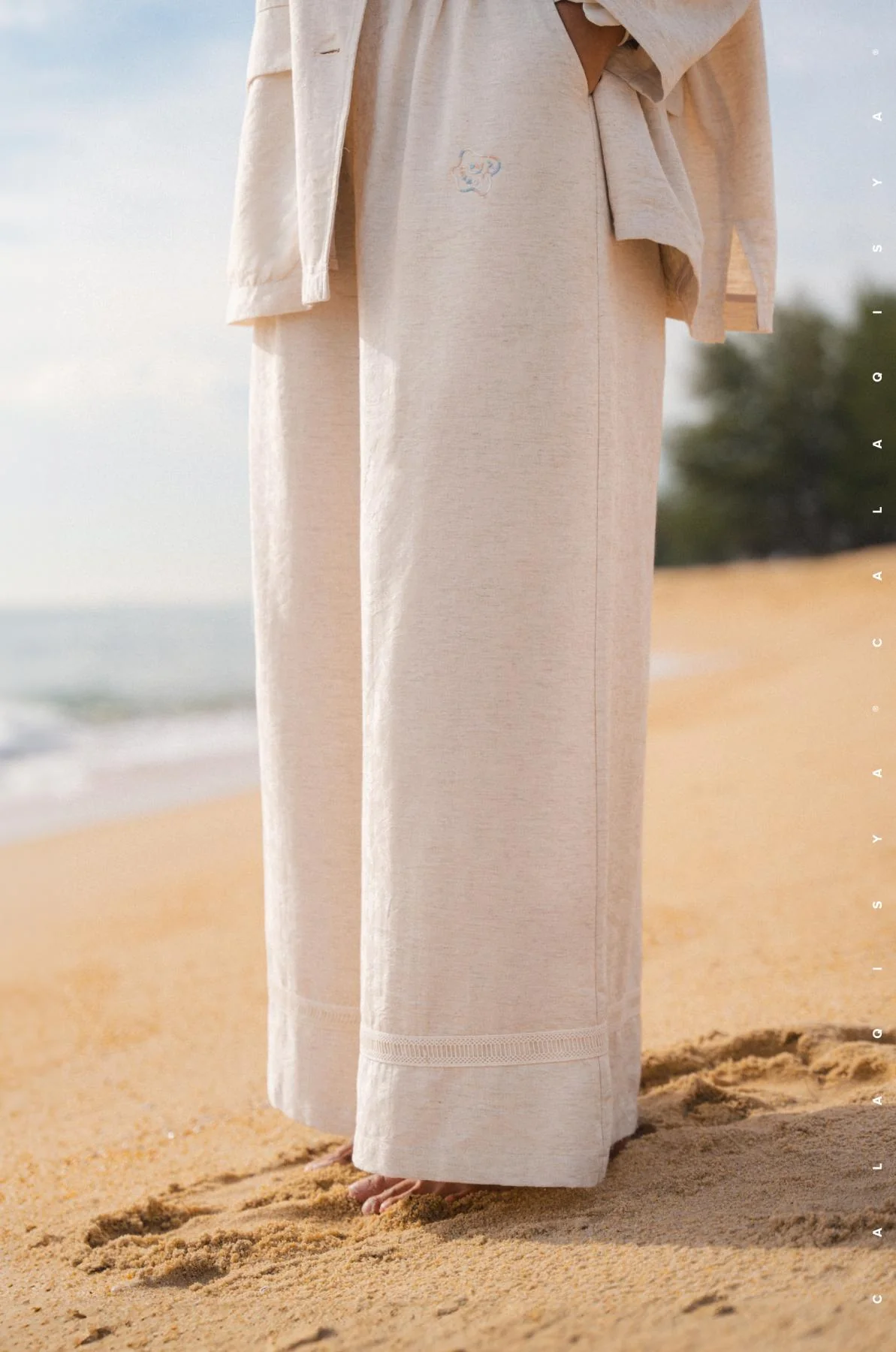 RESORT: KORA PANTS IN SUGAR SWIZZLE