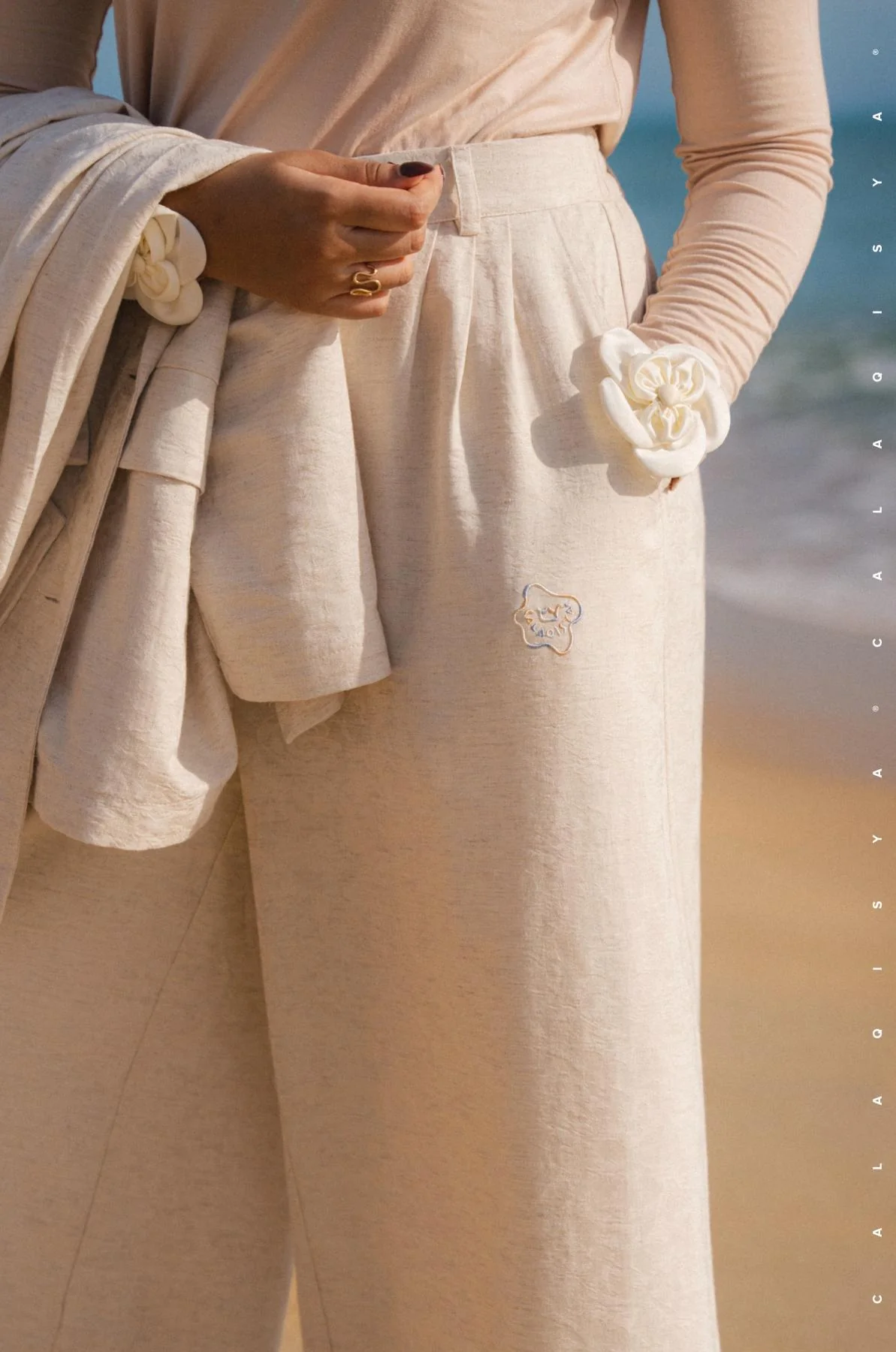 RESORT: KORA PANTS IN SUGAR SWIZZLE - Image 3
