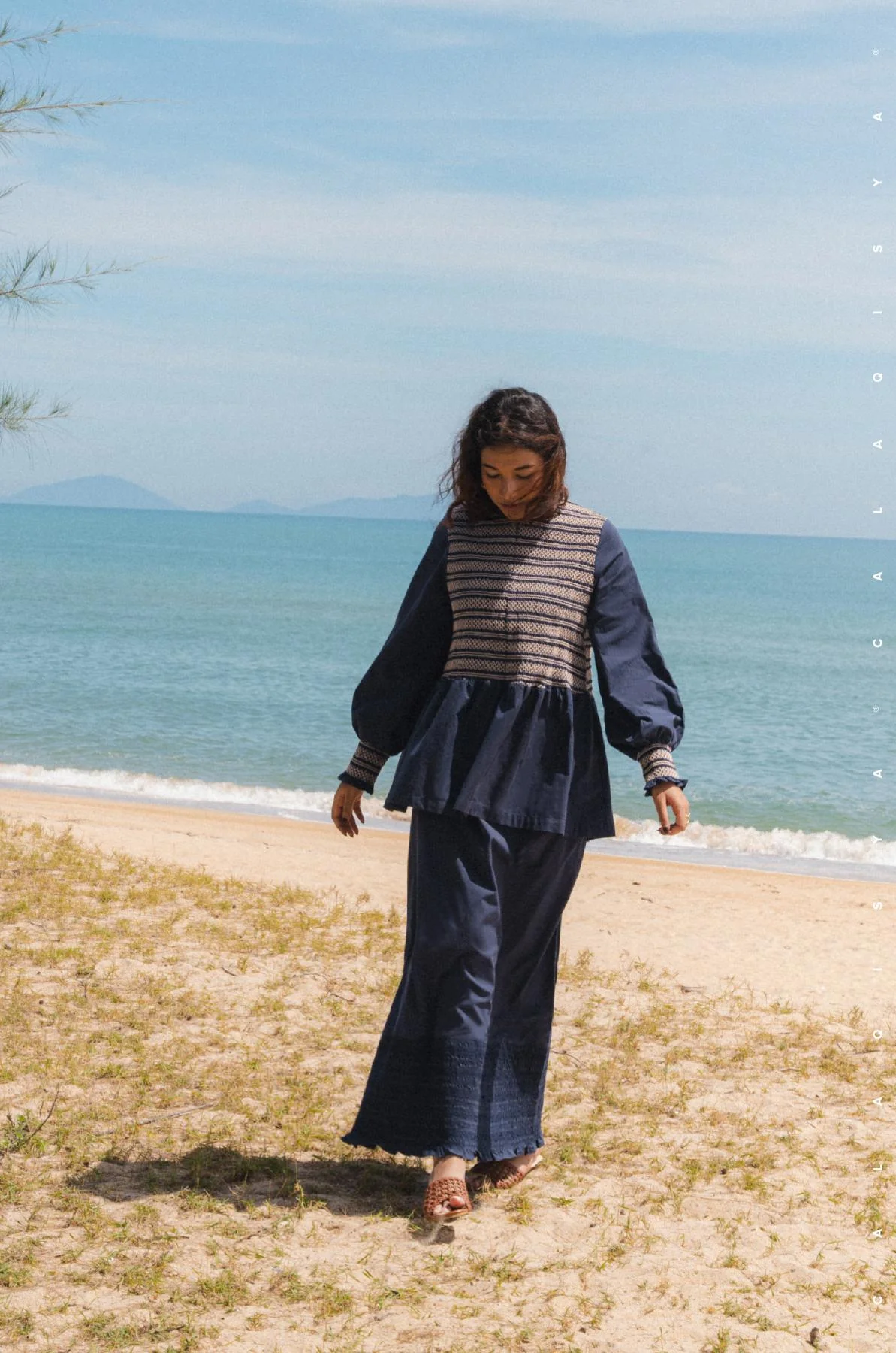 RESORT: RUI SKIRT IN BARITONE BLUE - Image 3