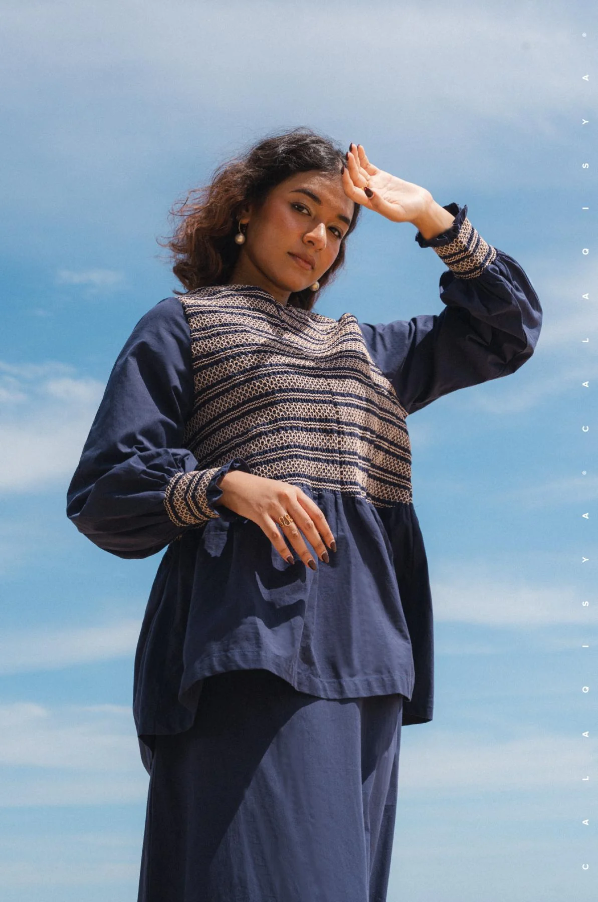 RESORT: RUI TOP IN BARITONE BLUE