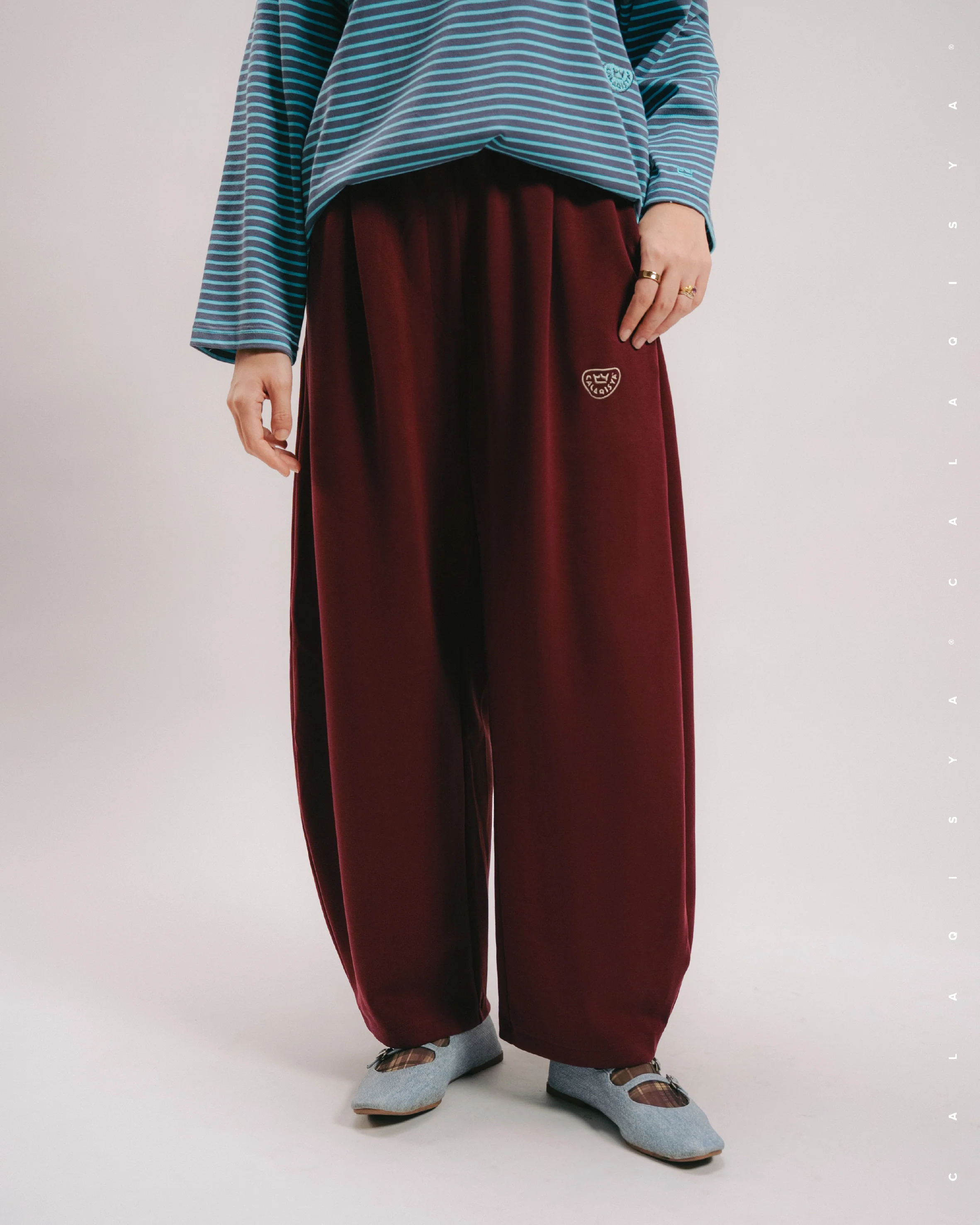 RUSH COCOON PANTS IN PORT ROYALE