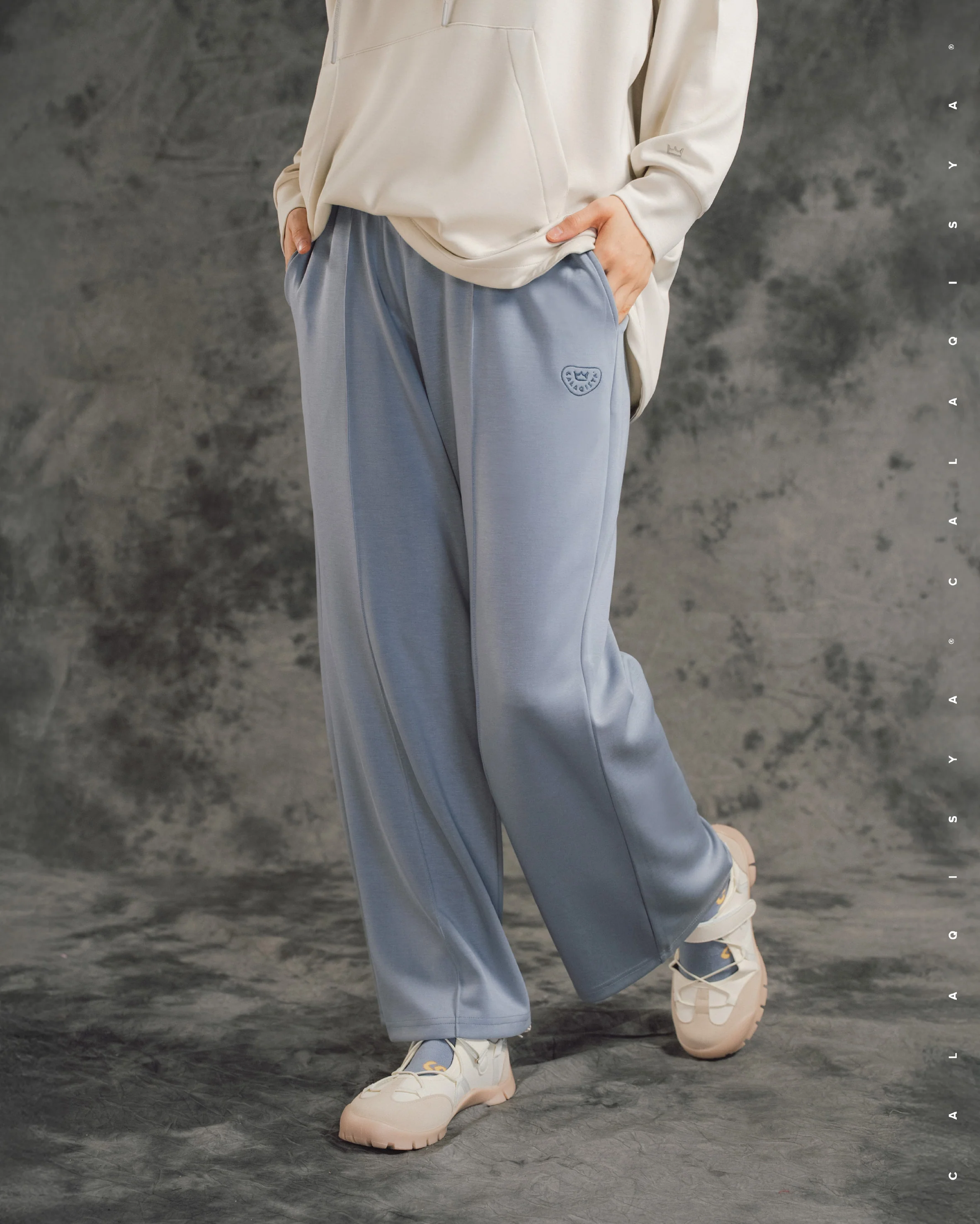 RUSH CROSS PANTS IN TEMPEST - Image 2