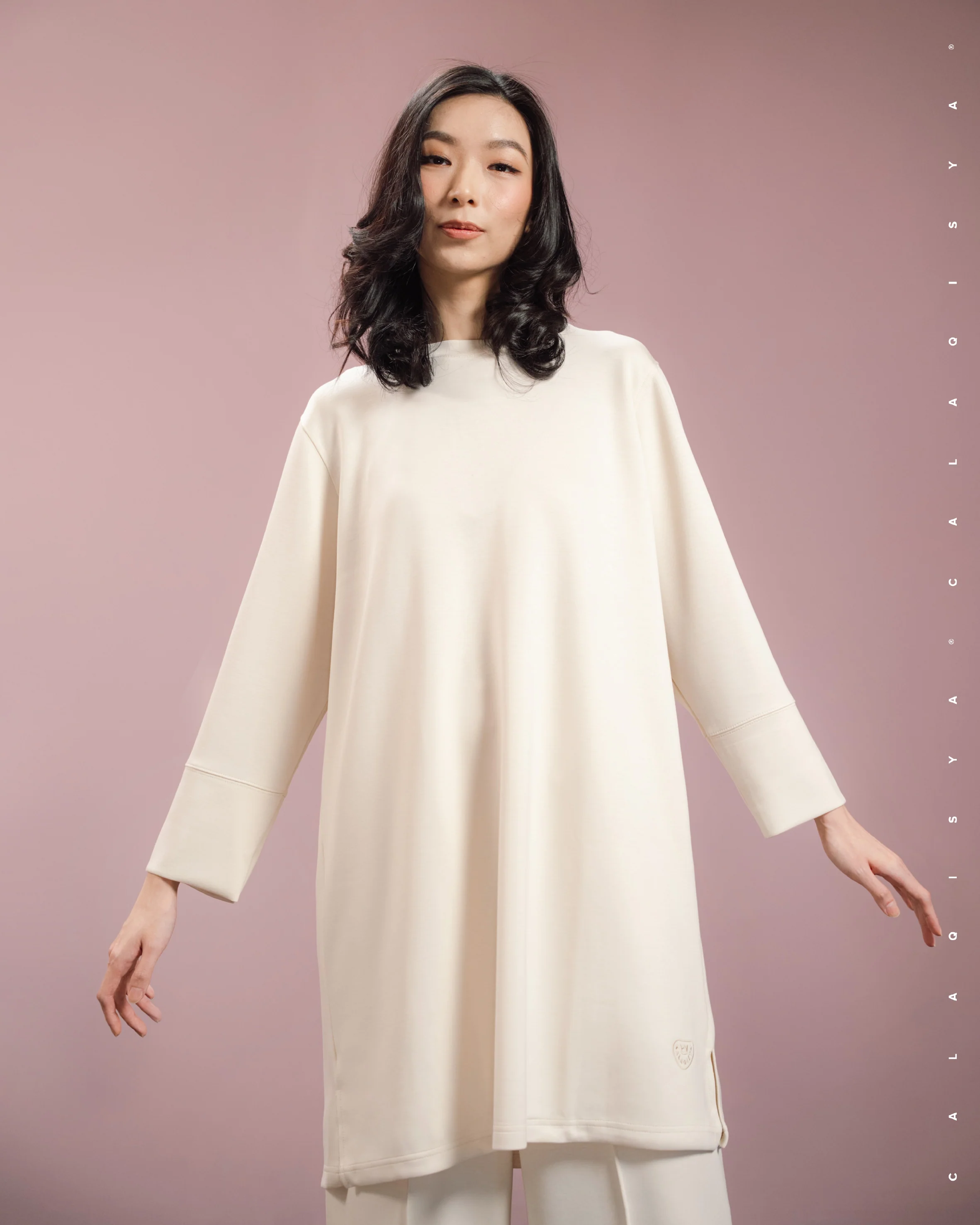 RUSH LONG TOP IN AFTERGLOW