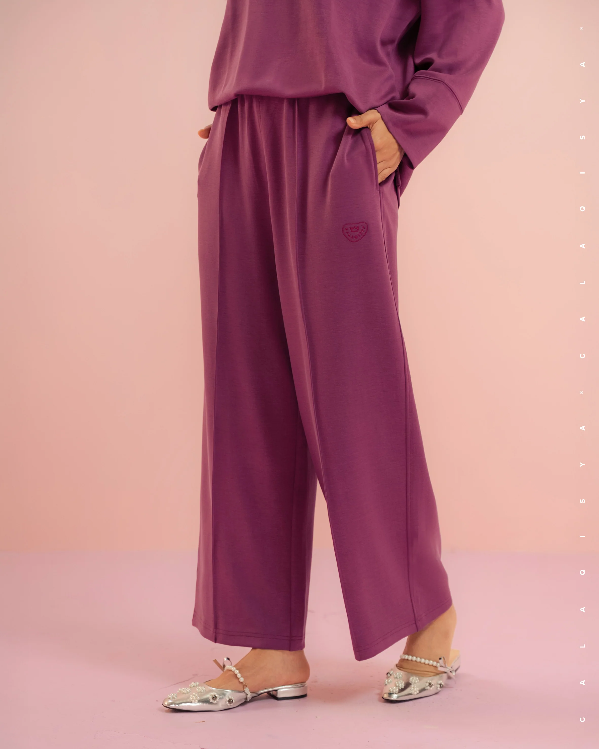 RUSH PANTS 2.0 IN AMARANTH - Image 2