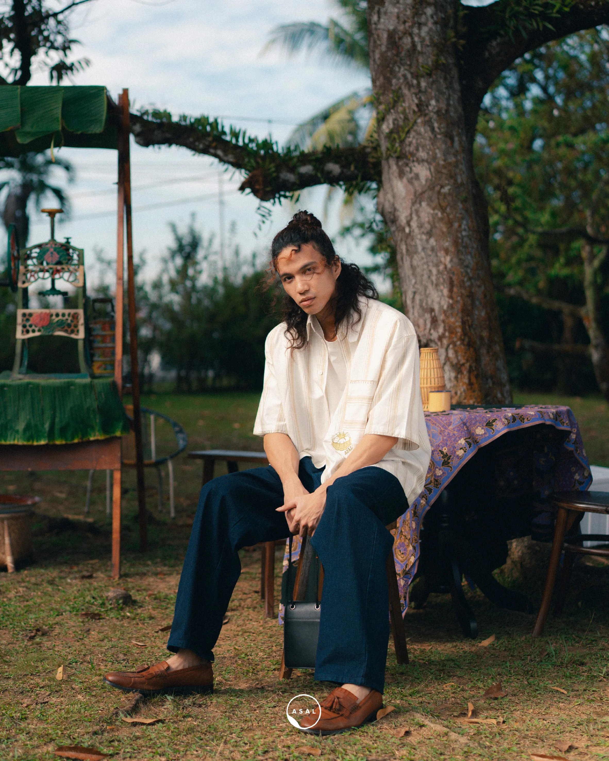 RW PATA SHIRT IN MACADAMIA - Image 3