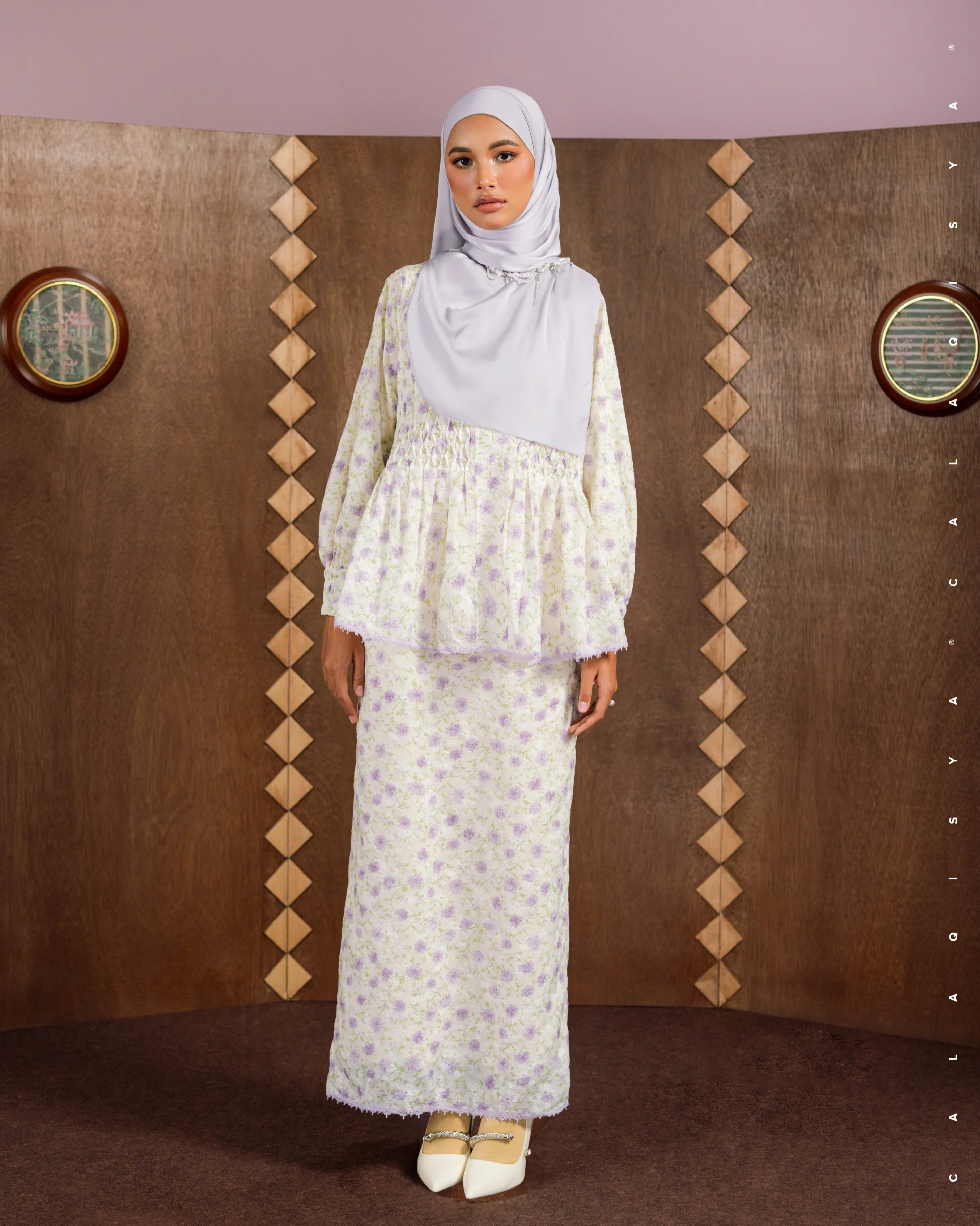 SAGEE IN WINSOME ORCHID (FULLY LINED)