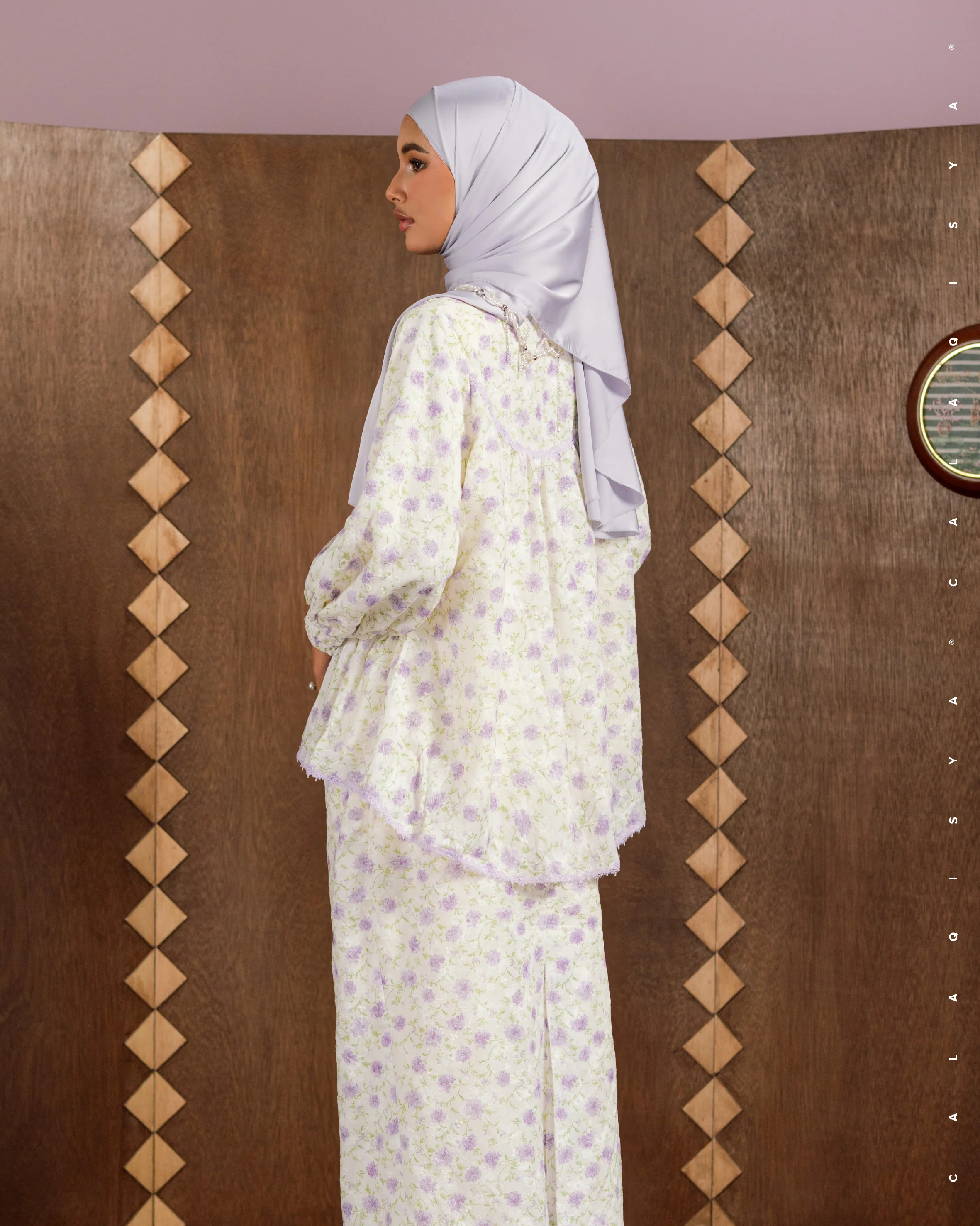 SAGEE IN WINSOME ORCHID (FULLY LINED) - Image 2