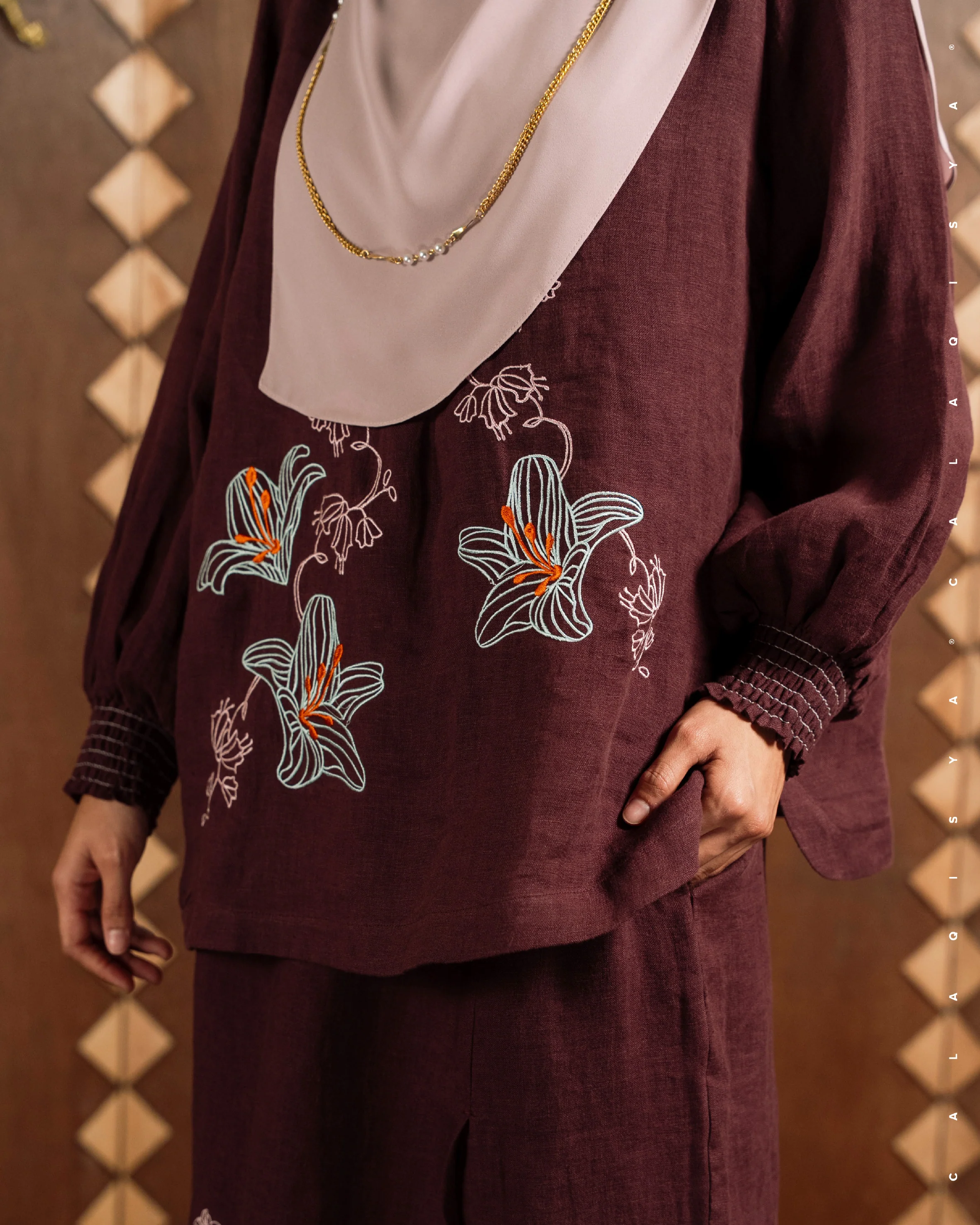 SORAYA (100% LINEN) IN FIG
