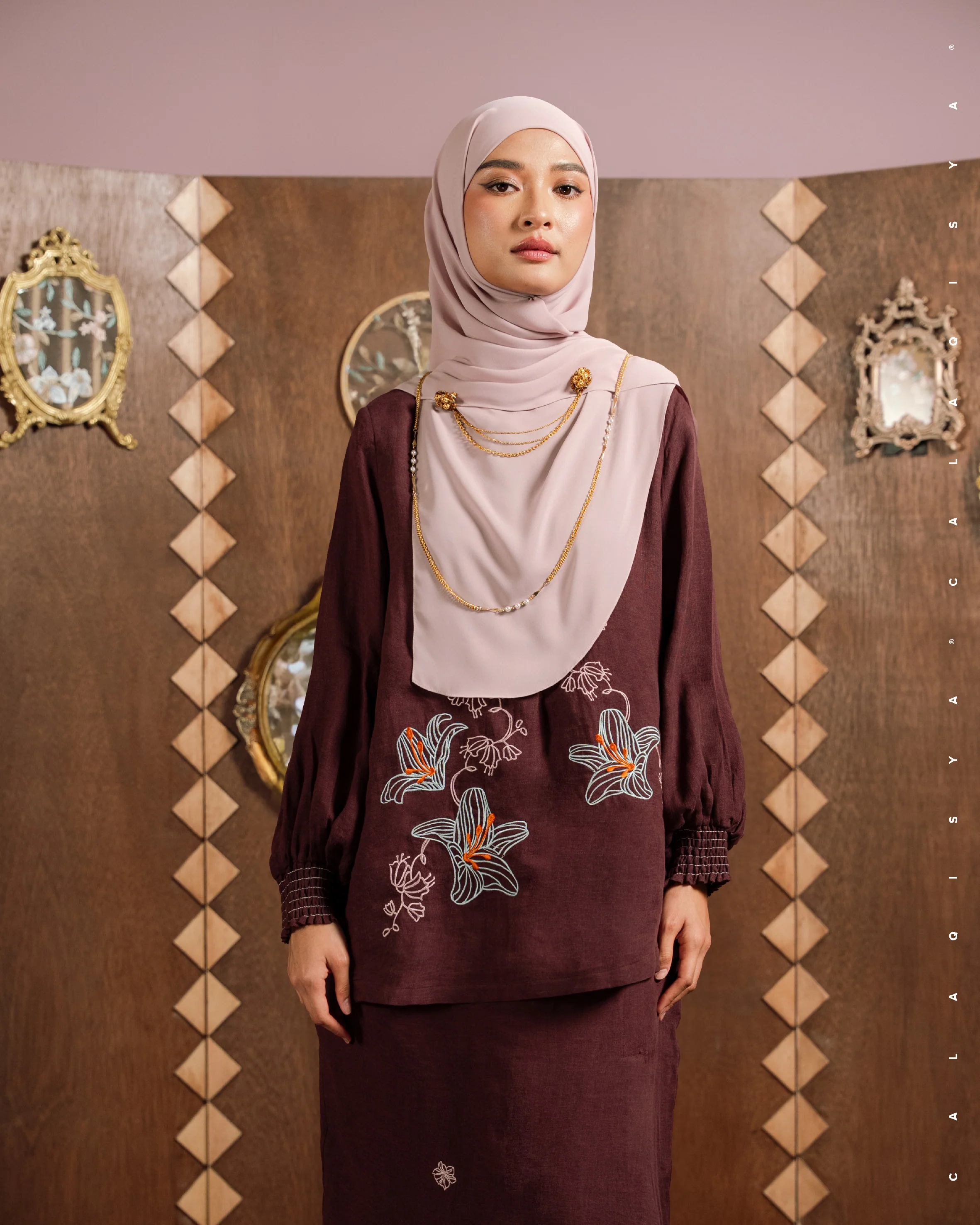 SORAYA (100% LINEN) IN FIG - Image 4