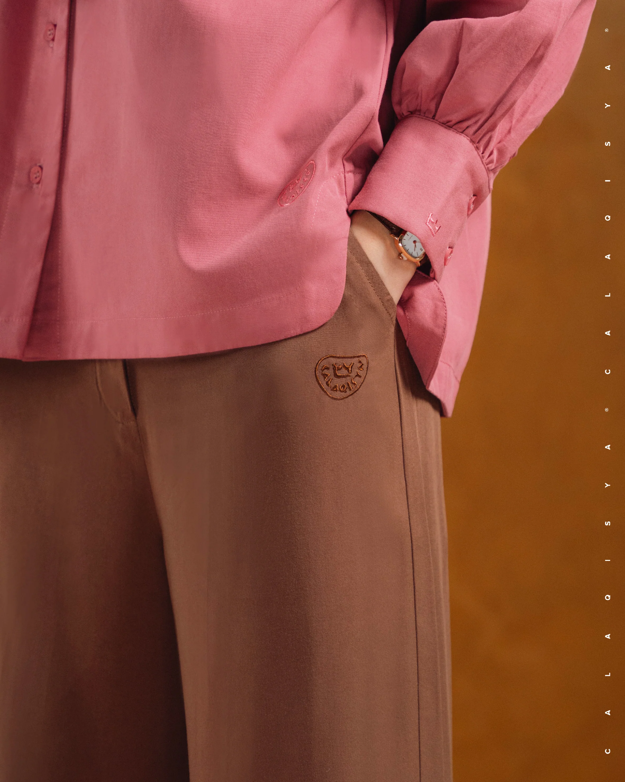 STAY STRAIGHT PANTS IN FUDGESICKLE - Image 3