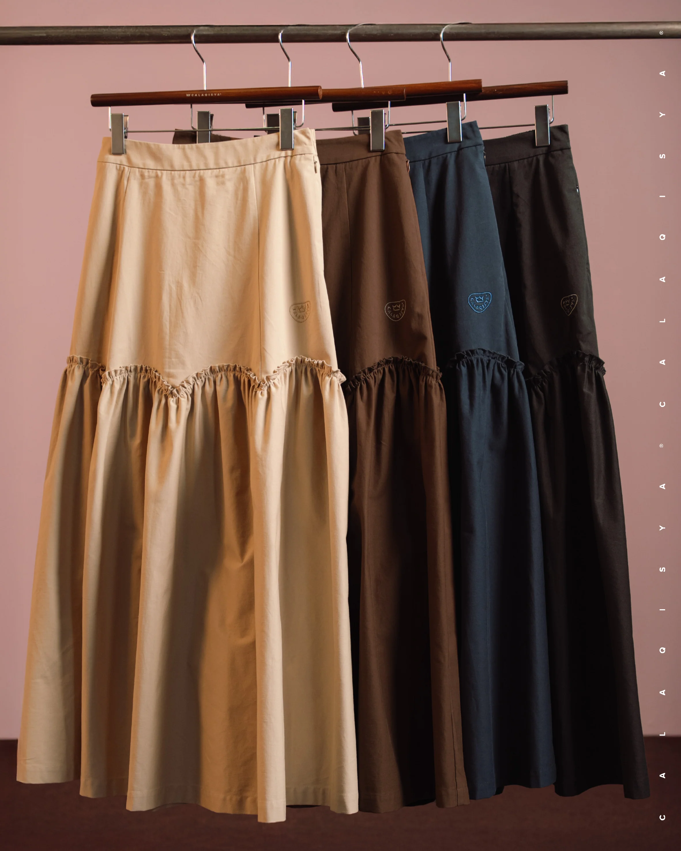 TARTLET SKIRT (100% COTTON) IN BLACK - Image 4